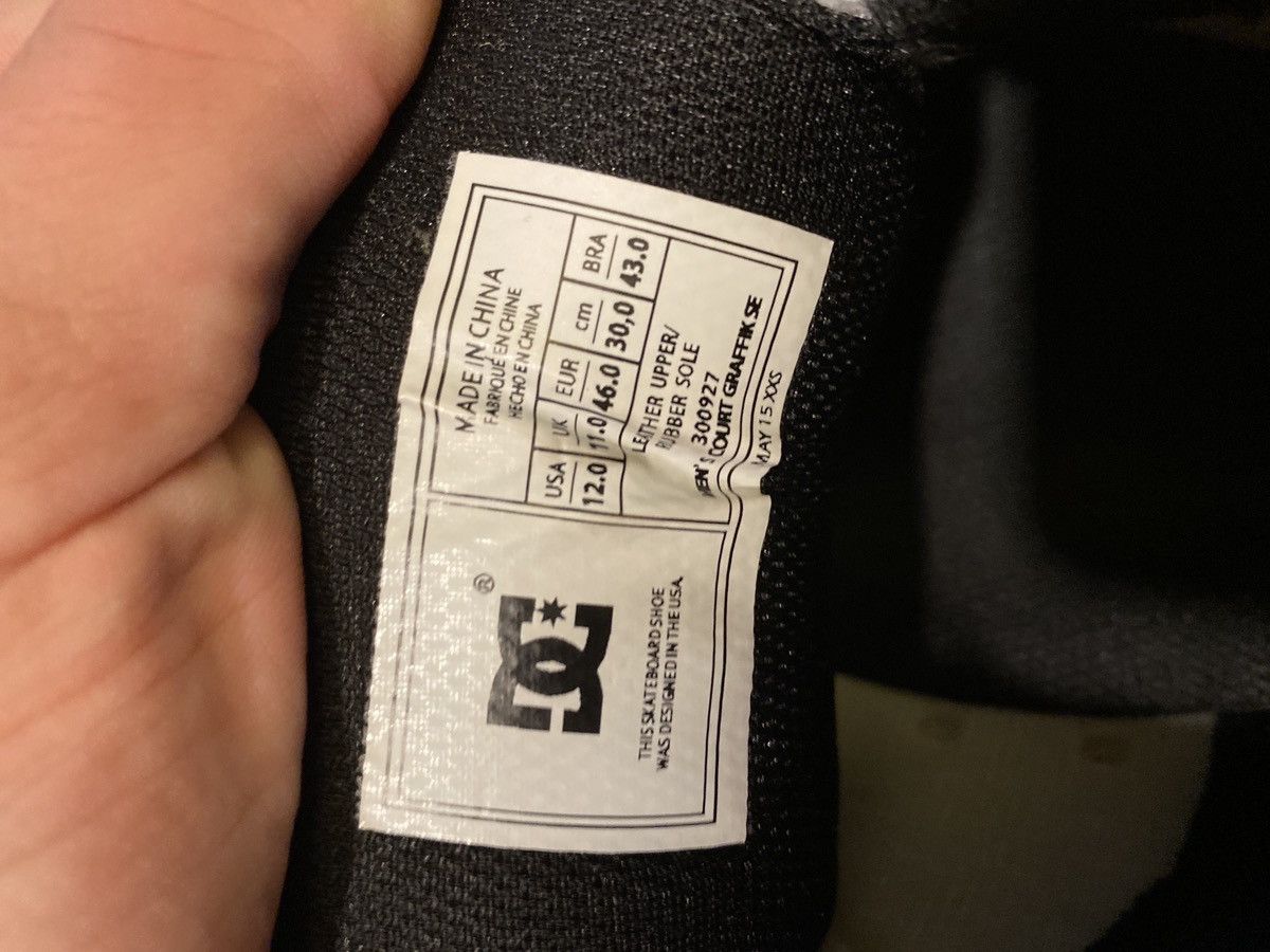 DC × Vintage Chunky DC Skater Shoes Size US 12 / EU 45 - 3 Thumbnail