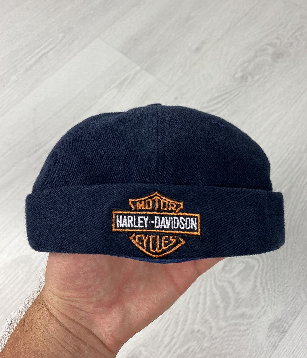 Vintage Harley Davidson Brimless Beanie Hat Cap Marlboro Y2K | Grailed