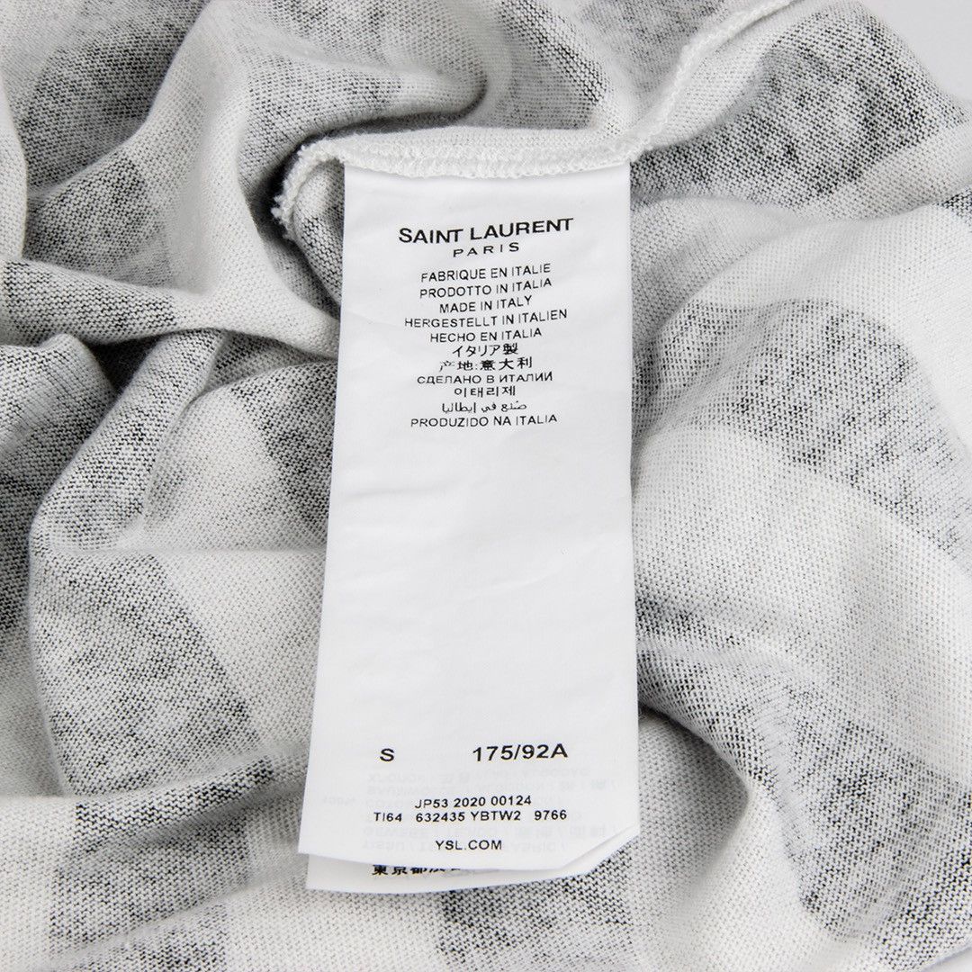 Saint Laurent Paris saint laurent black and white stripes distressed tank Size US S / EU 44-46 / 1 - 3 Thumbnail