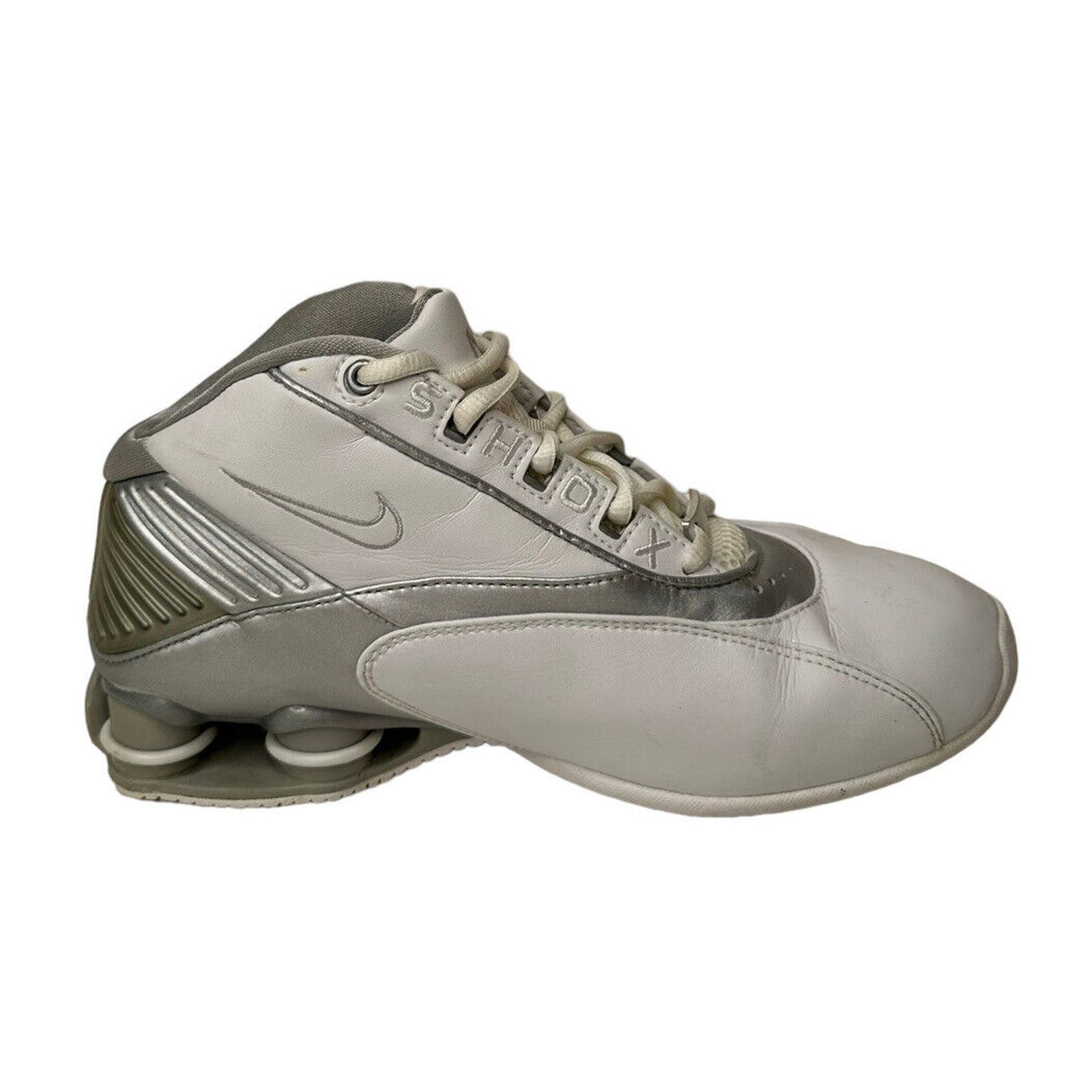 Nike Vtg 2003 NIKE SHOX STATUS TB WHITE SILVER BB4 VC 306705-10 Size US 7.5 / IT 37.5 - 5 Thumbnail