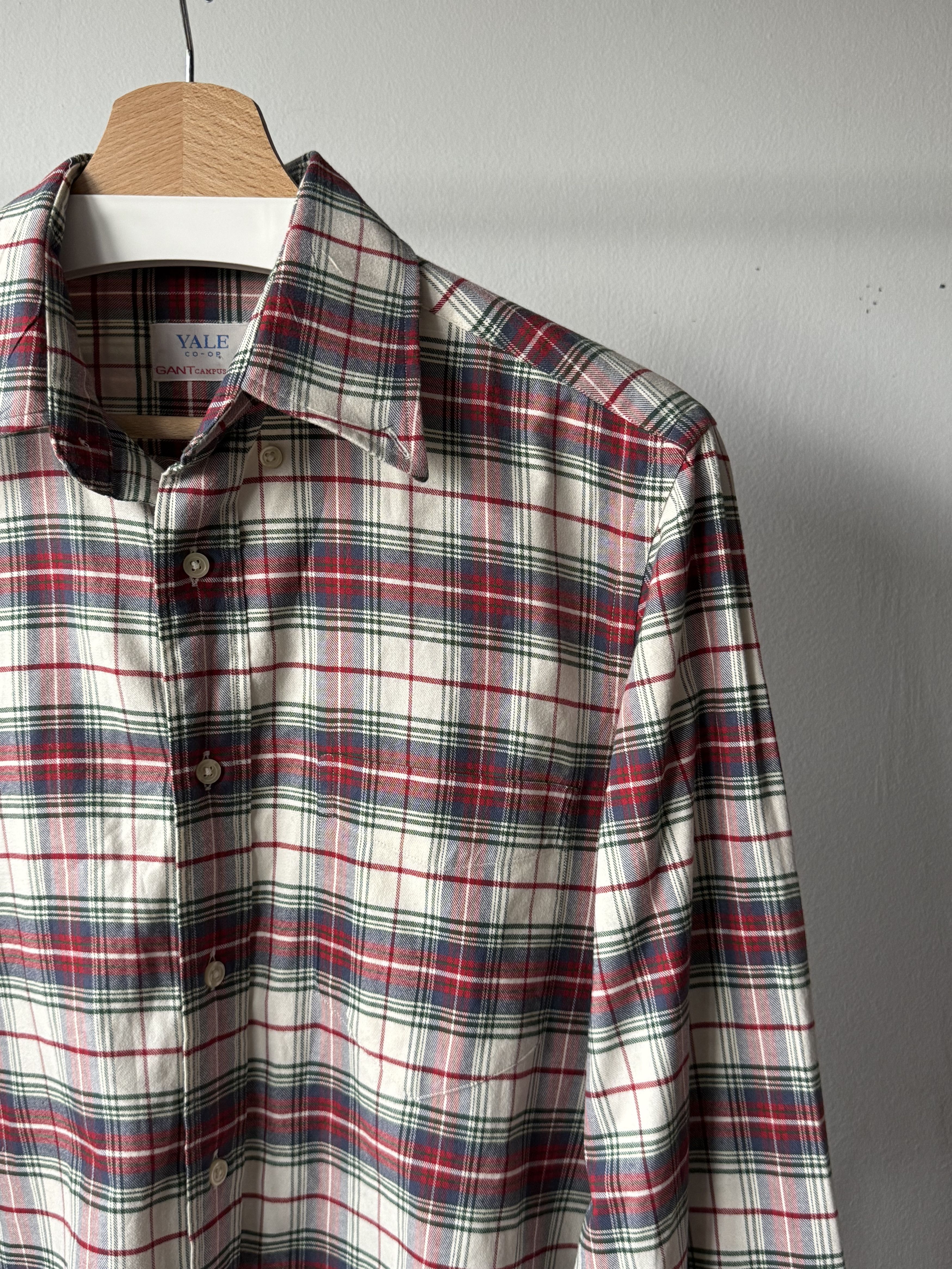 Gant × Gant Rugger Gant YALE CO-OP Archive Twill Campus Plaid L/S Oxford Shirt Size US S / EU 44-46 / 1 - 6 Thumbnail