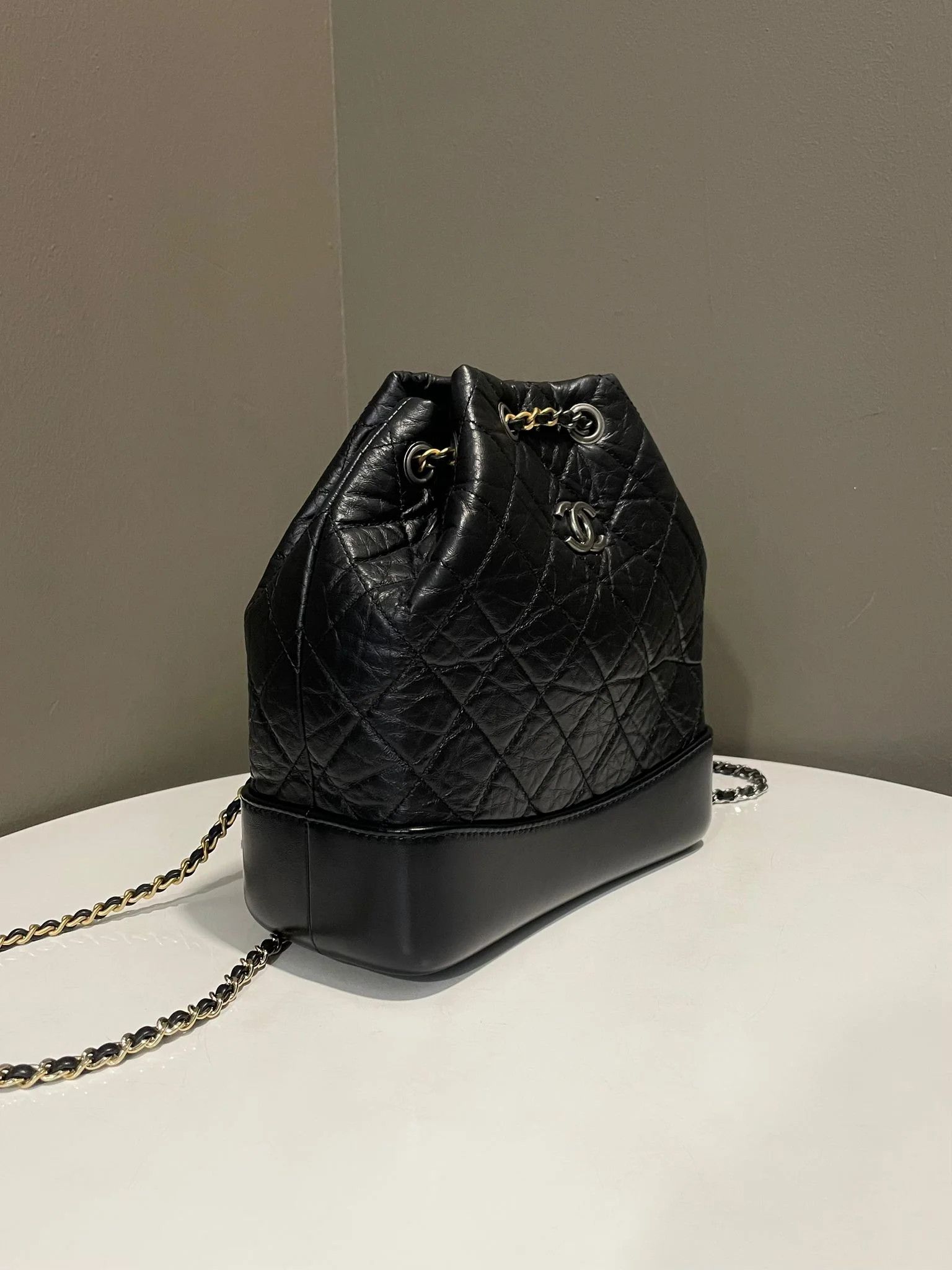 Chanel os11x0126 Size: OS / Gabrielle Backpack Bag In Black Size ONE SIZE - 4 Thumbnail
