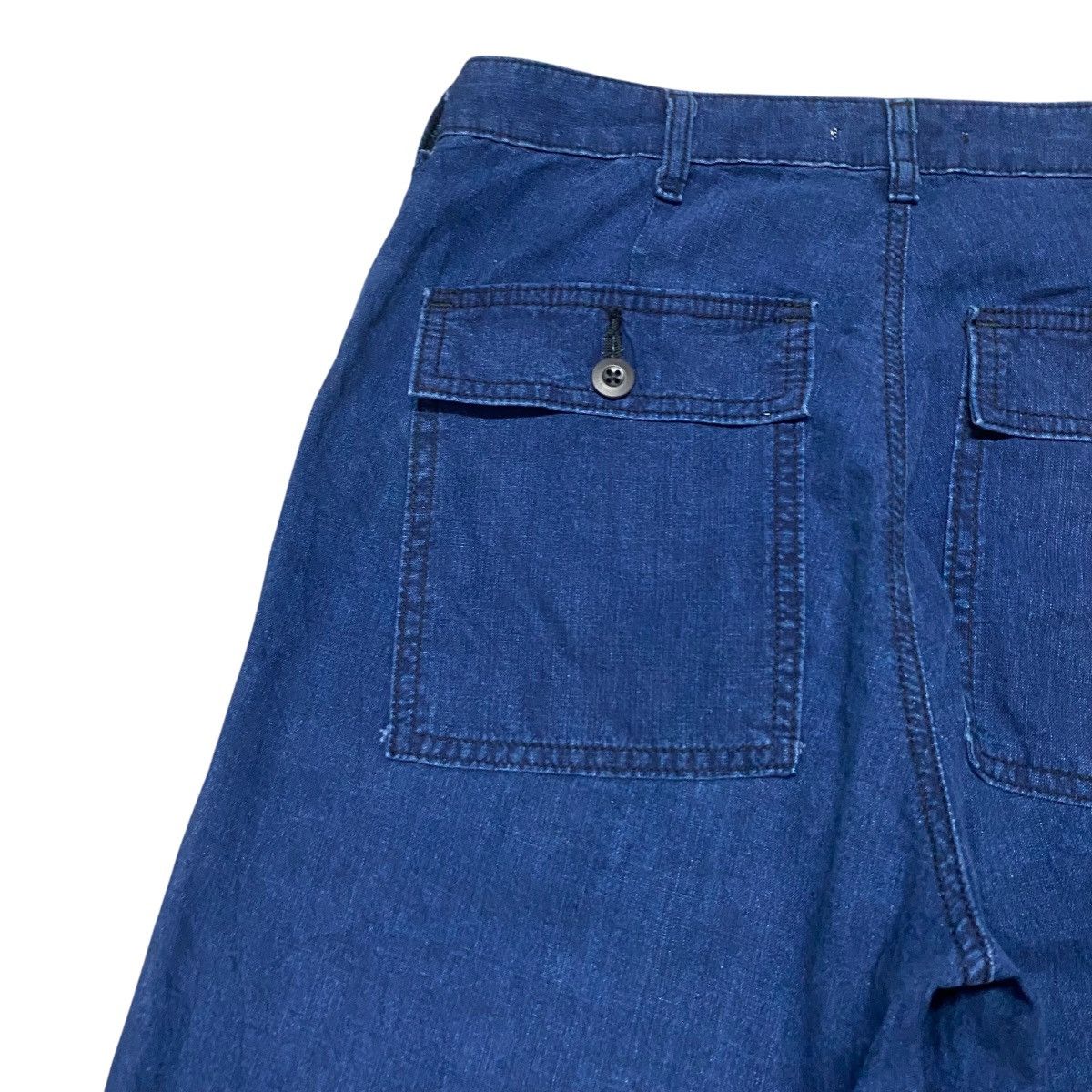 Edwin Edwin Indigo Denim Fatigue Pants Size US 29 - 10 Thumbnail