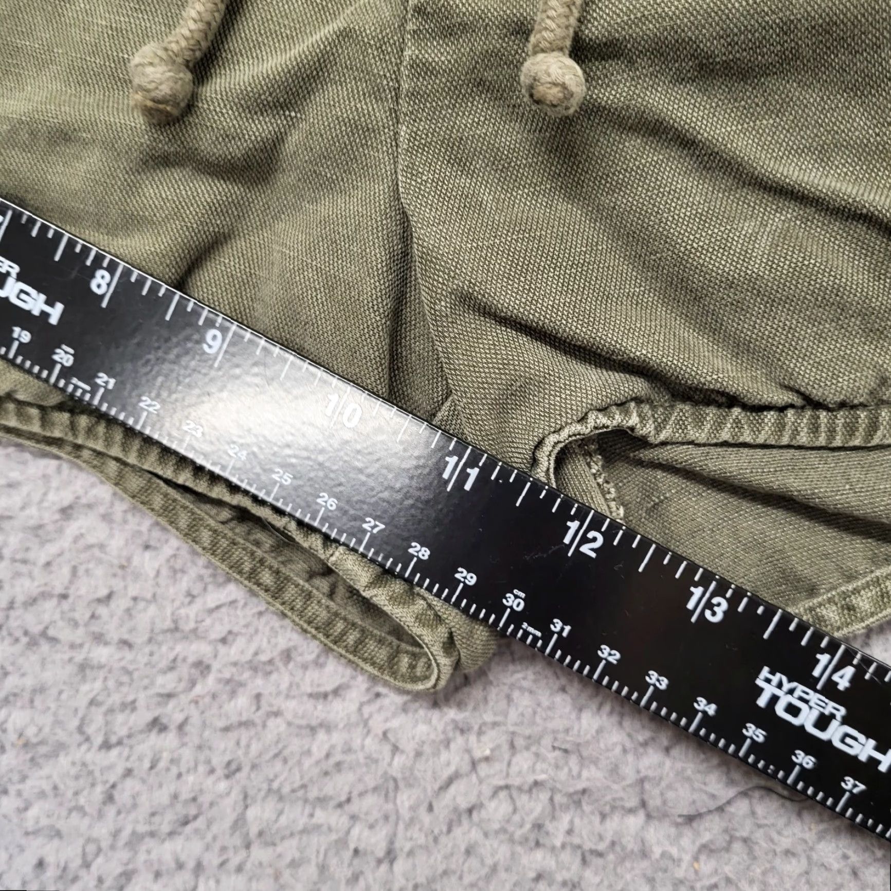Vintage Wilfred Free Shorts Women's L Army Green Linen Blend Pockets Summer Green Casual Travel Chino Size 36" / US 14 / IT 50 - 6 Thumbnail