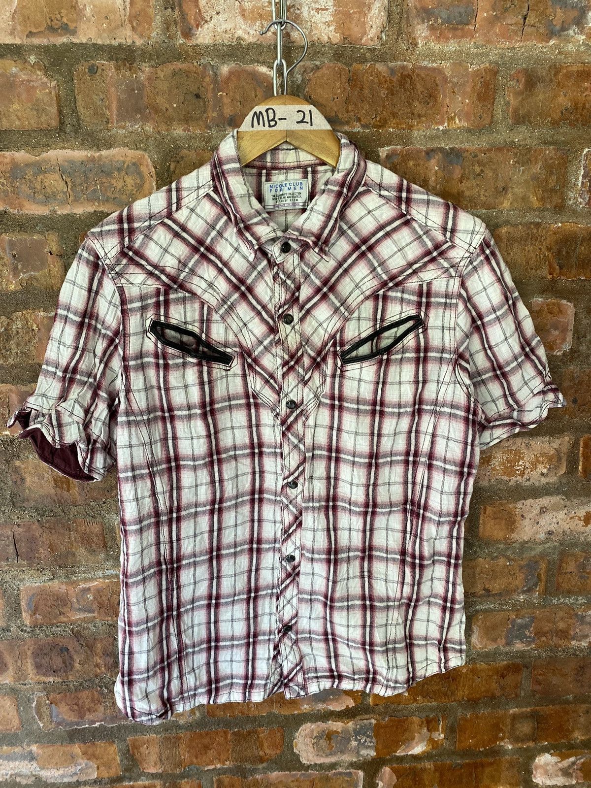 5351 POUR LES HOMMES 🔥2000s Nicole Club Westren smile pocket Size US M / EU 48-50 / 2 - 2 Thumbnail