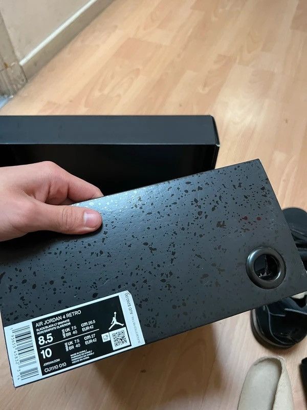 Jordan Brand Jordan 4 black cat 2020 Size US 9 / EU 42 - 12 Thumbnail