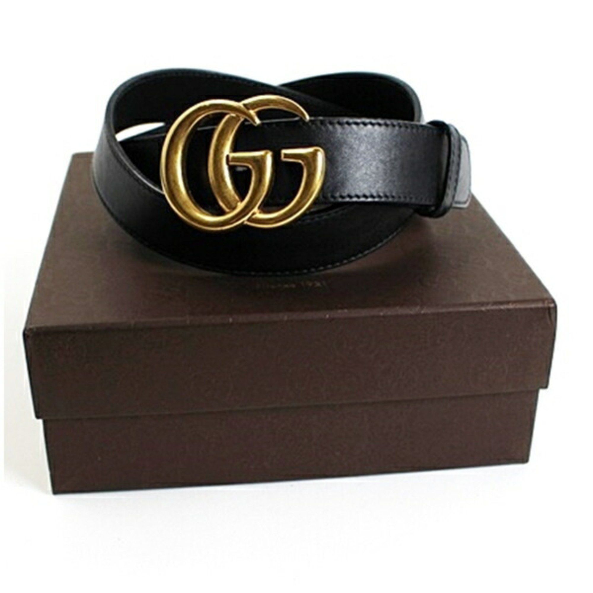 【GUCCI】GG MARMONT BELT●400593AP00T1000 GG Marmont wide belt in white leather | GUCCI® US