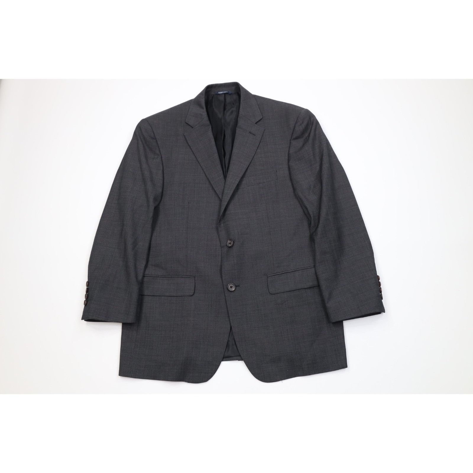 Ralph Lauren Ralph Lauren Wool 2 Piece Suit Wedding Charcoal Size 40S - 2 Thumbnail