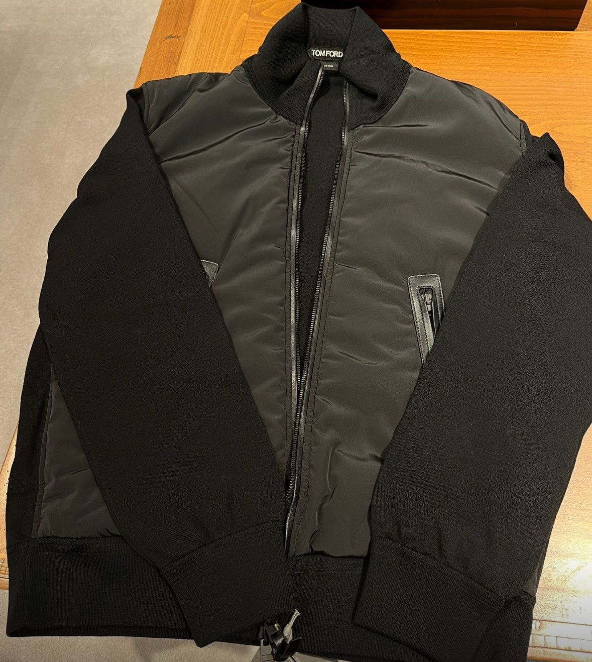 Tom Ford o1sndg0126 James Bond Classic Padded Jacket in Black Size US XXL / EU 58 / 5 - 2 Thumbnail