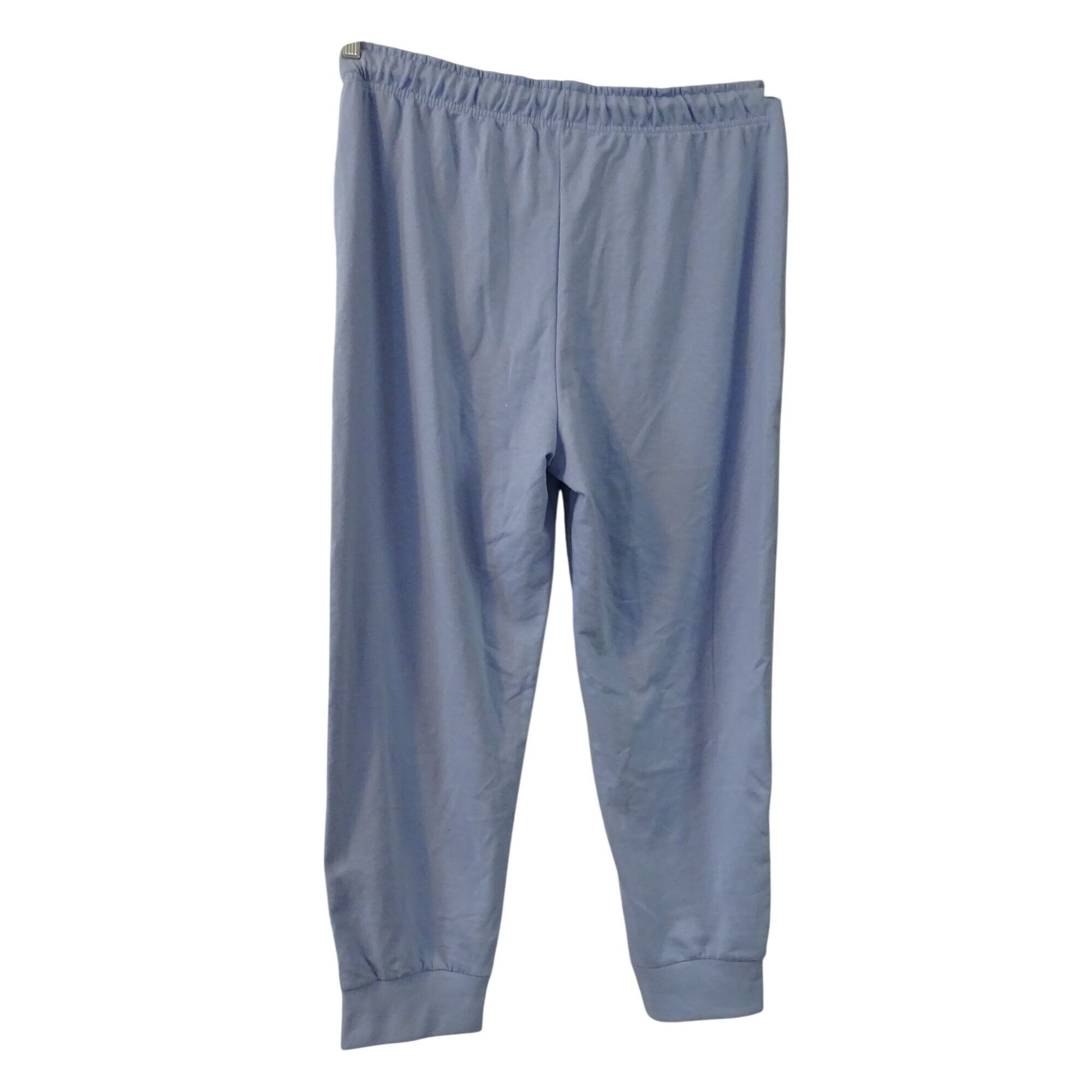 Other Ellos French Terry Blue Lounge Jogger Pants Size L 18 20 Size 40" / US 18 - 3 Thumbnail