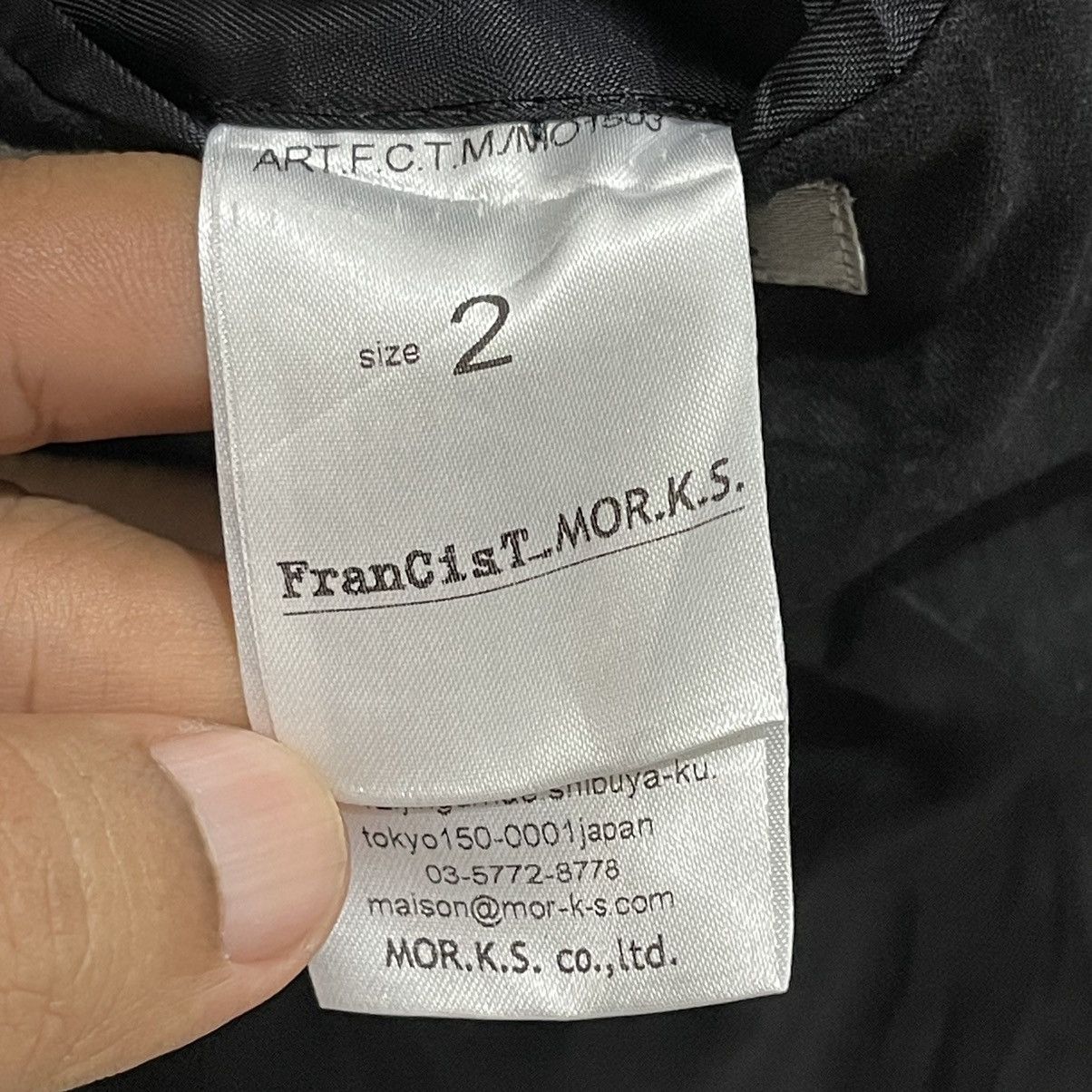 FranCisT MOR.K.S × If Six Was Nine × Seditionaries ❗️RARE❗️Francist Mor.K.S Seditionaries Skull Punk Jacket Size M / US 6-8 / IT 42-44 - 18 Thumbnail