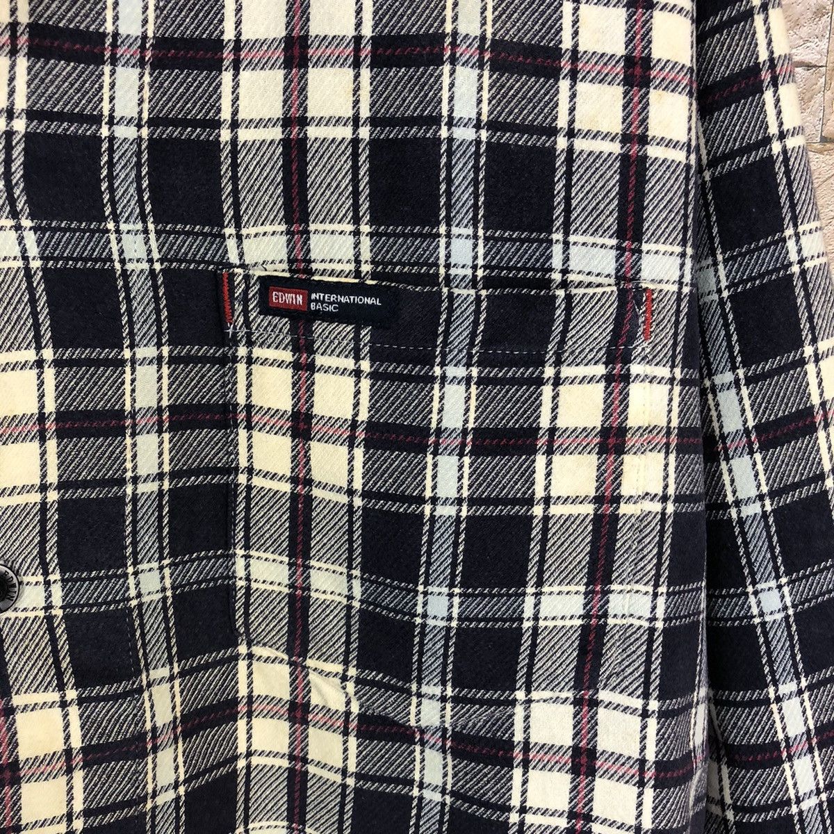 Edwin × Flannel Edwin Purple Checkred Flannel #A273 Size US L / EU 52-54 / 3 - 9 Thumbnail