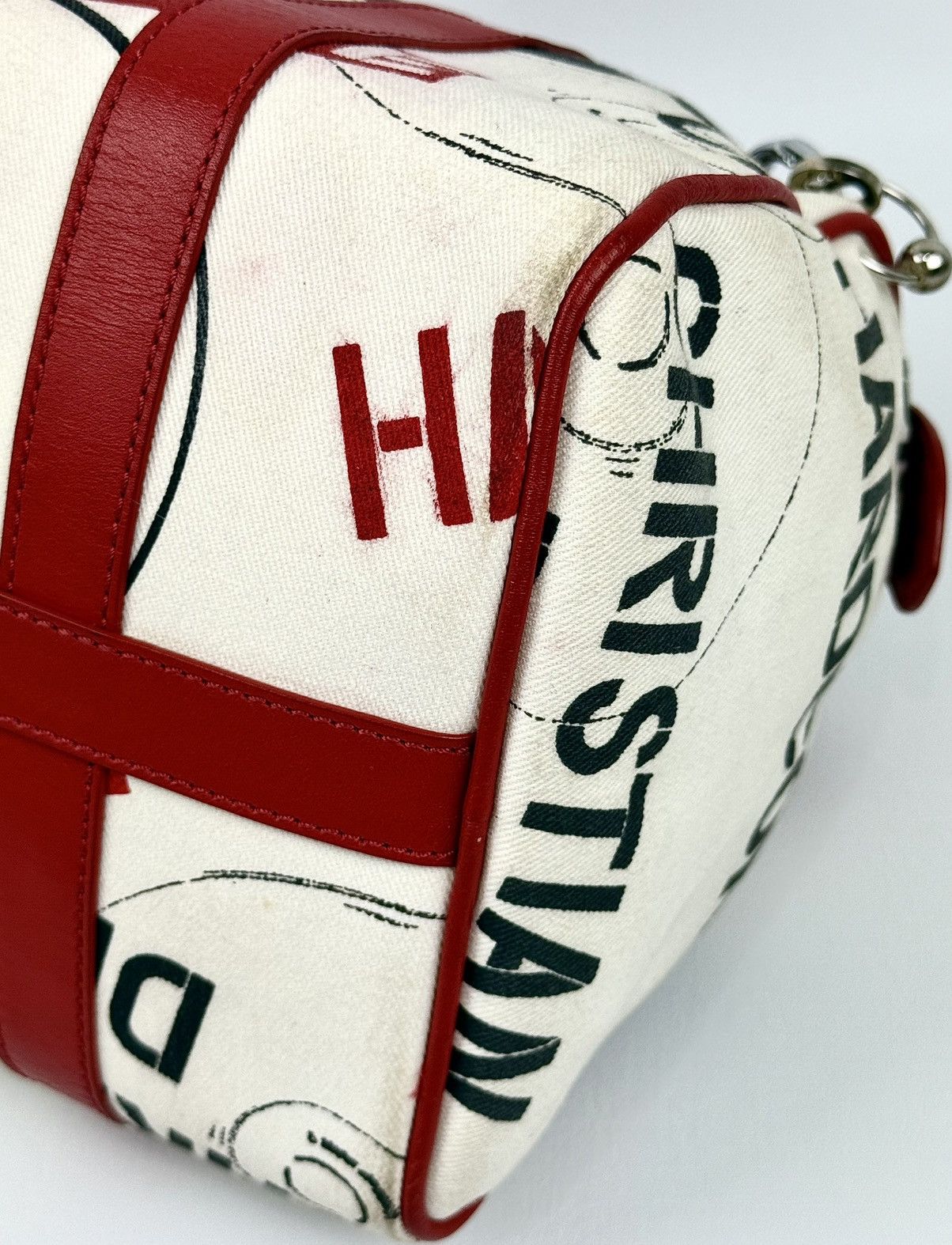 Dior × John Galliano Dior - John Galliano - SS2004 - Hardcore Pierced Boston Bag Size ONE SIZE - 16 Thumbnail