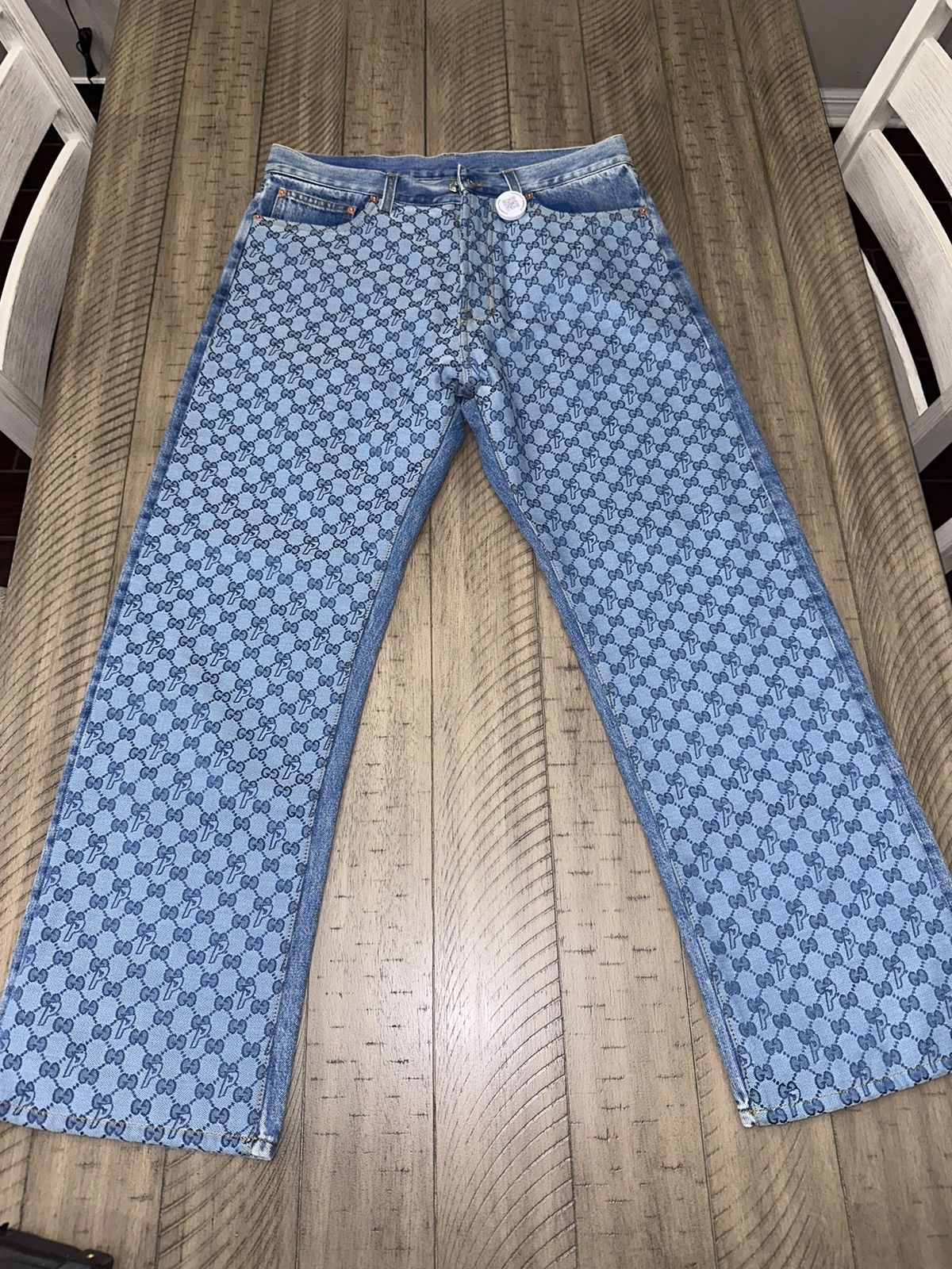 Gucci × Palace Gucci Palace jeans Size US 32 / EU 48 - 3 Thumbnail