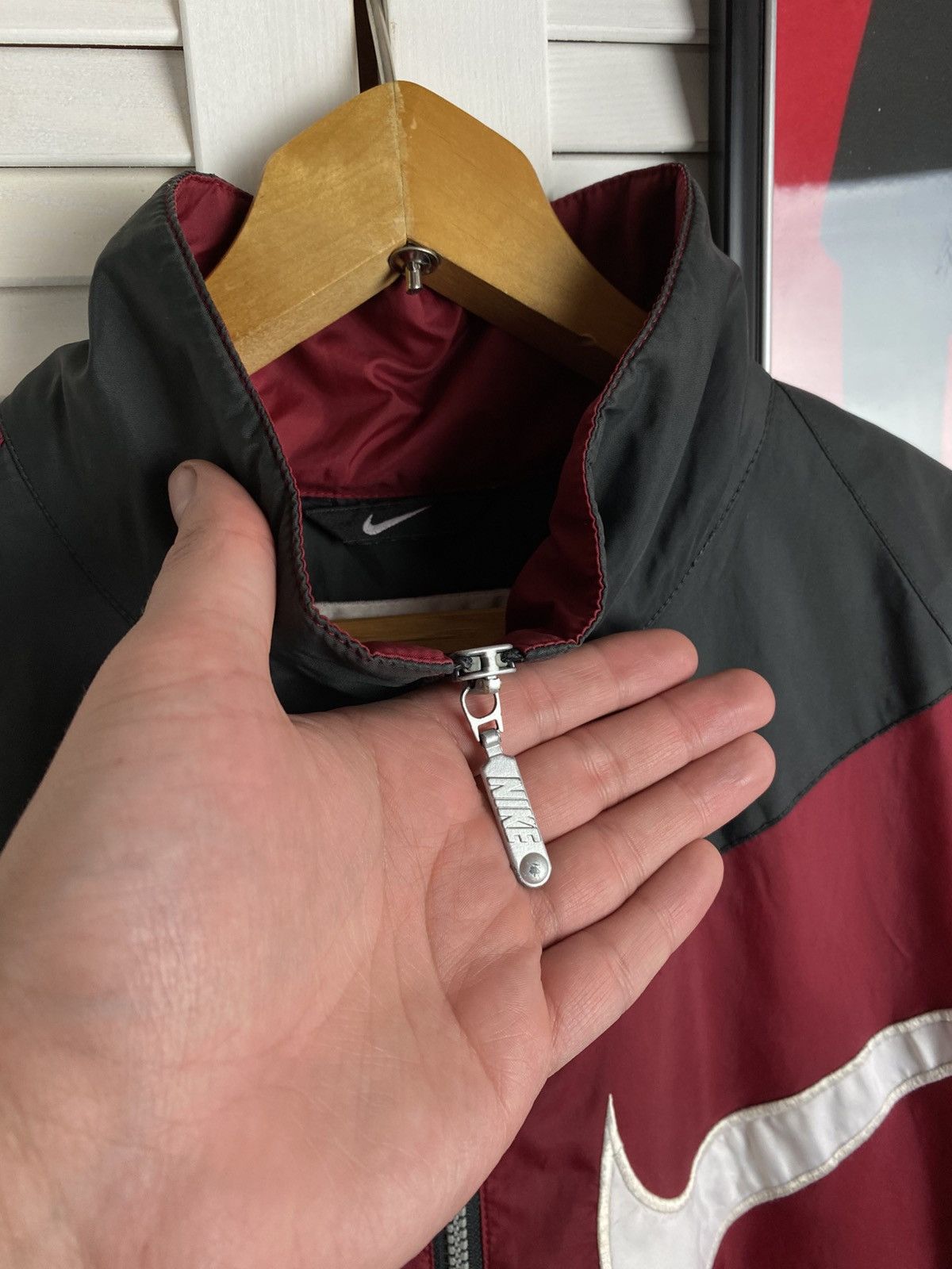 Nike Vintage 90s Zip Up Jacket Olympic Windbreaker Swoosh Nylon Size US M / EU 48-50 / 2 - 7 Thumbnail