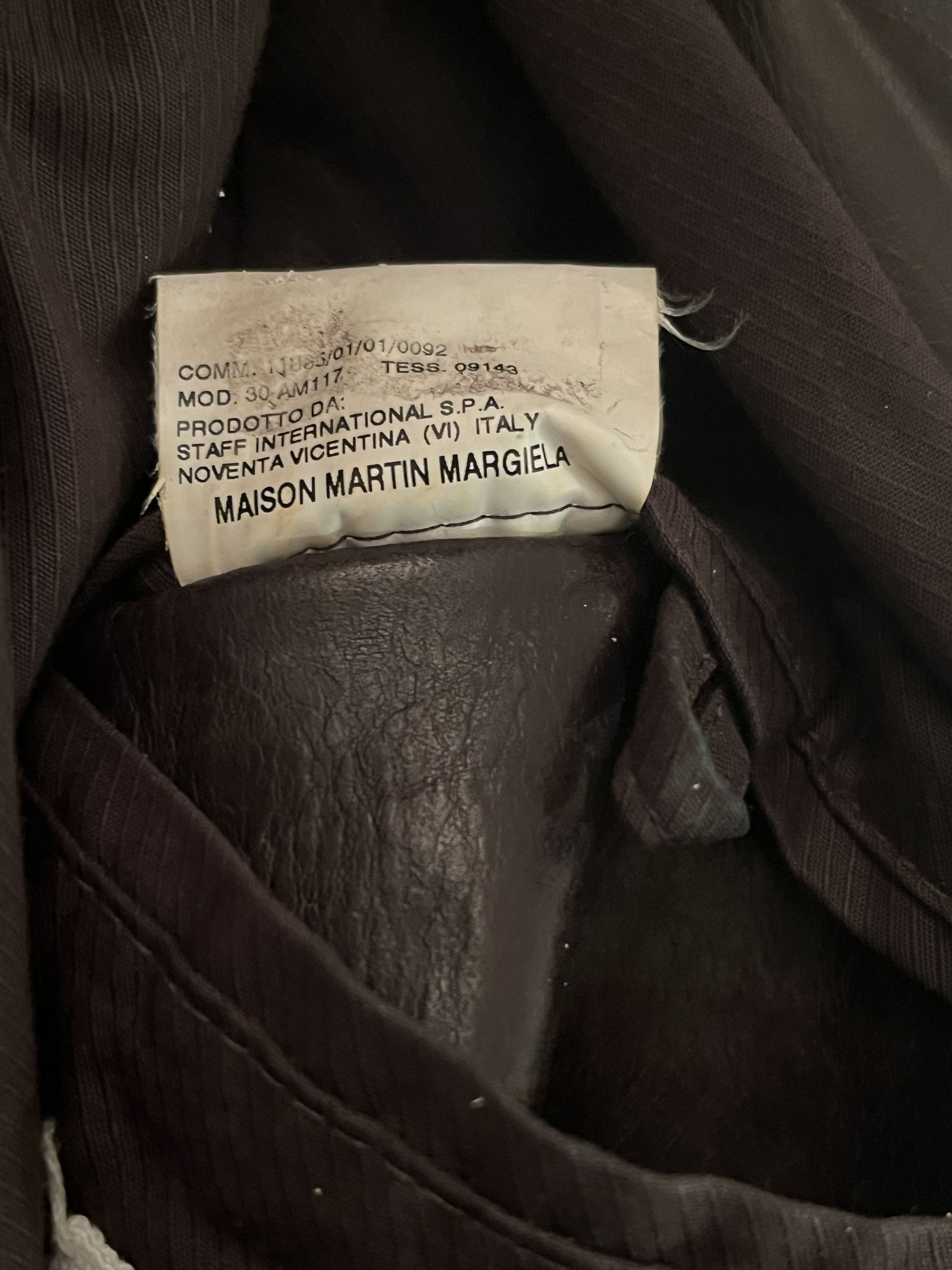 Maison Margiela Martin Margiela vintage runway leather jacket Size US M / EU 48-50 / 2 - 7 Thumbnail