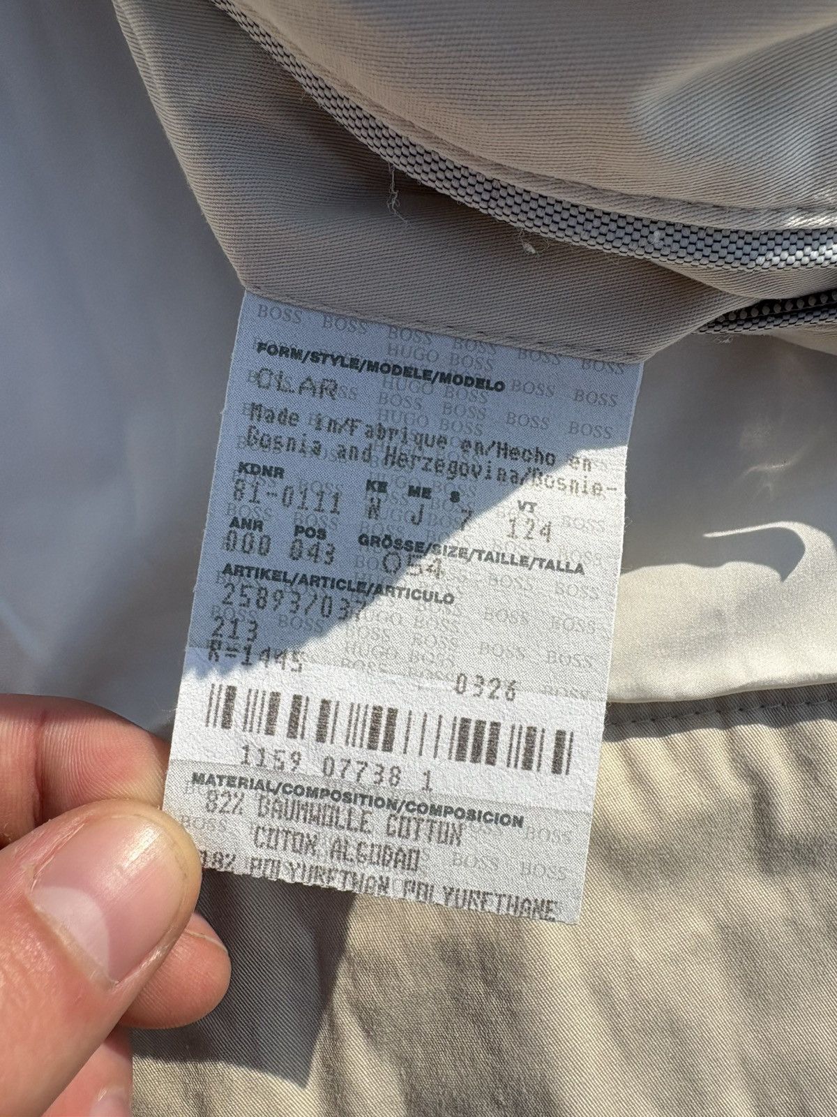 Hugo Boss Hugo Boss Olar Jacket Size US XL / EU 56 / 4 - 6 Thumbnail