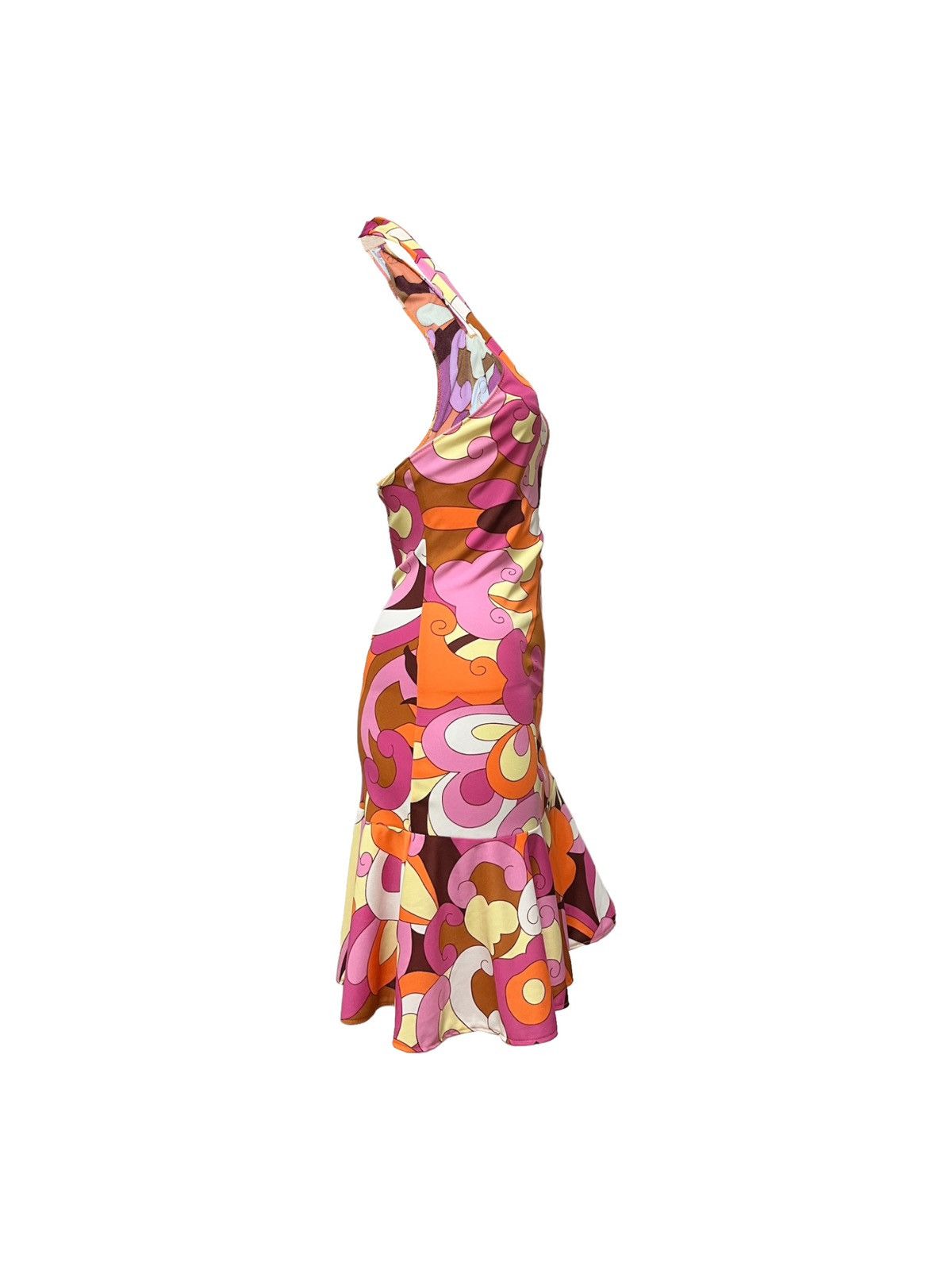 Dolce & Gabbana D&G Spring Summer 2004 Halter Neck Mini Dress Size XS / US 0-2 / IT 36-38 - 3 Thumbnail