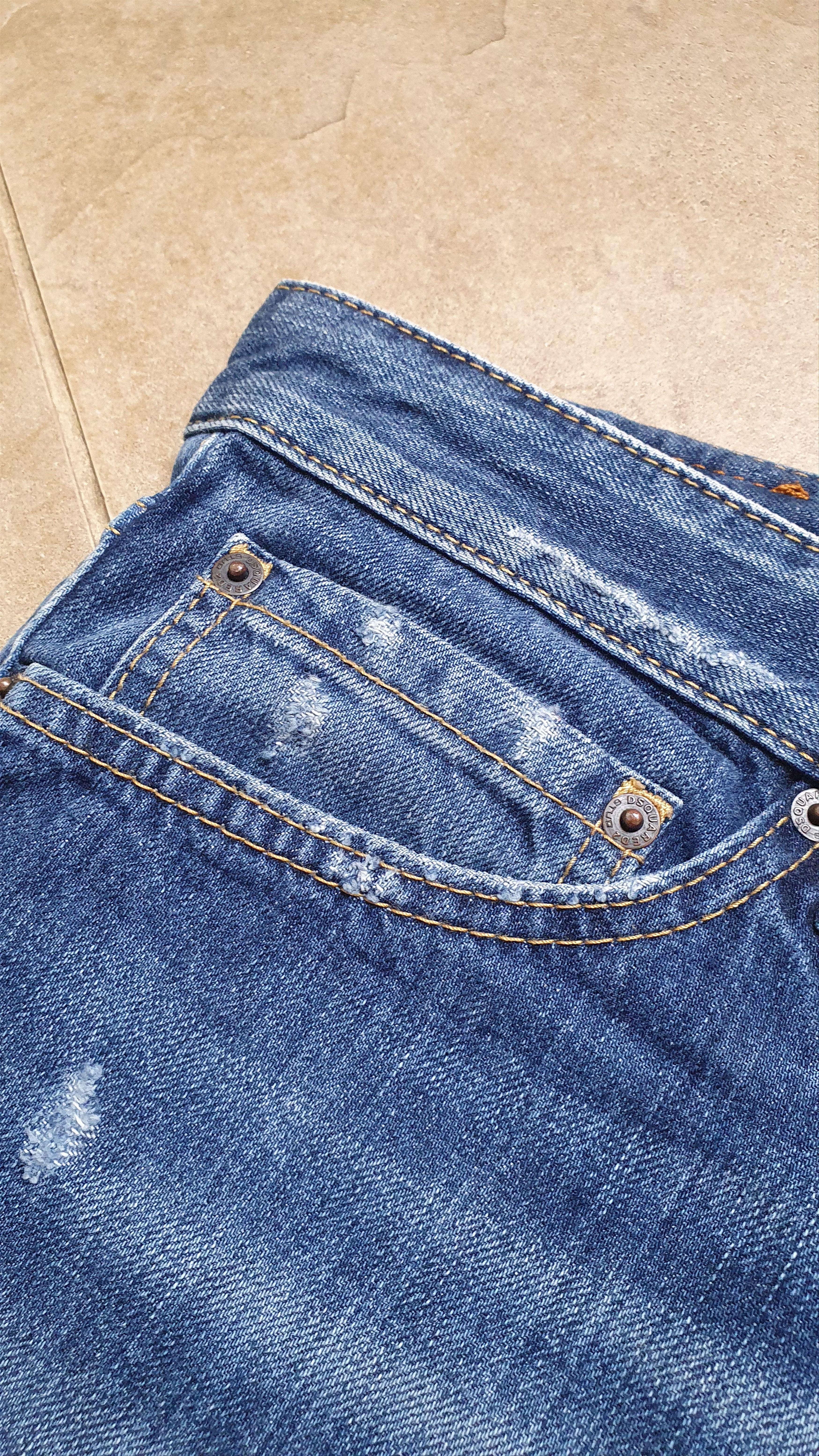 Dsquared2 Vintage men's Denim Dsquared2 Caten Brothers Rare Jeans Size US 36 / EU 52 - 14 Thumbnail