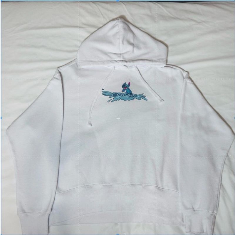 Disney Disney Stitch Pullover Surfing Flowers Parks Hoodie Unisex L Size L / US 10 / IT 46 - 5 Thumbnail