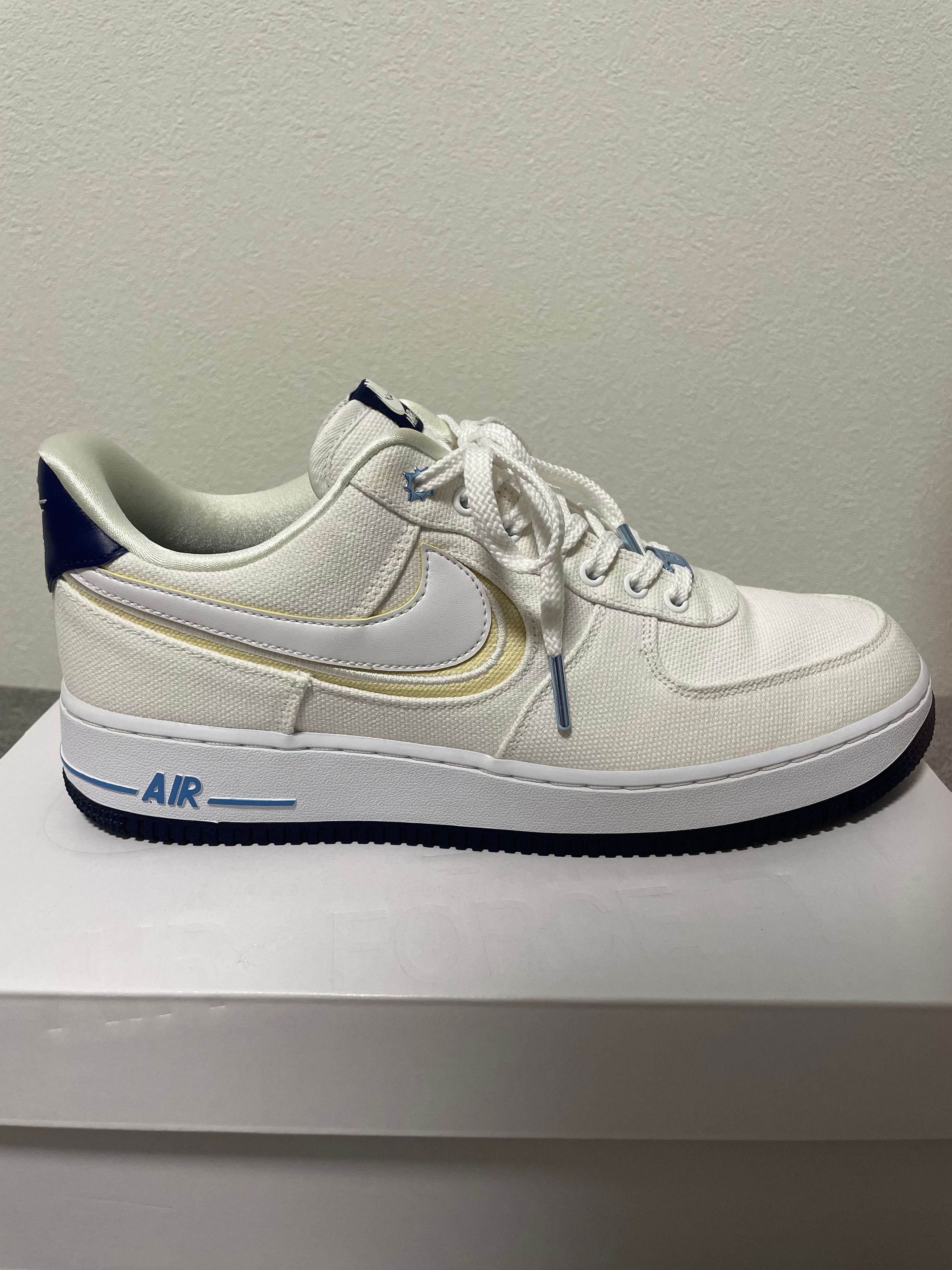 Nike Nike Air Force 1 Low PRM "Blue Void" Size US 10.5 / EU 43-44 - 6 Thumbnail