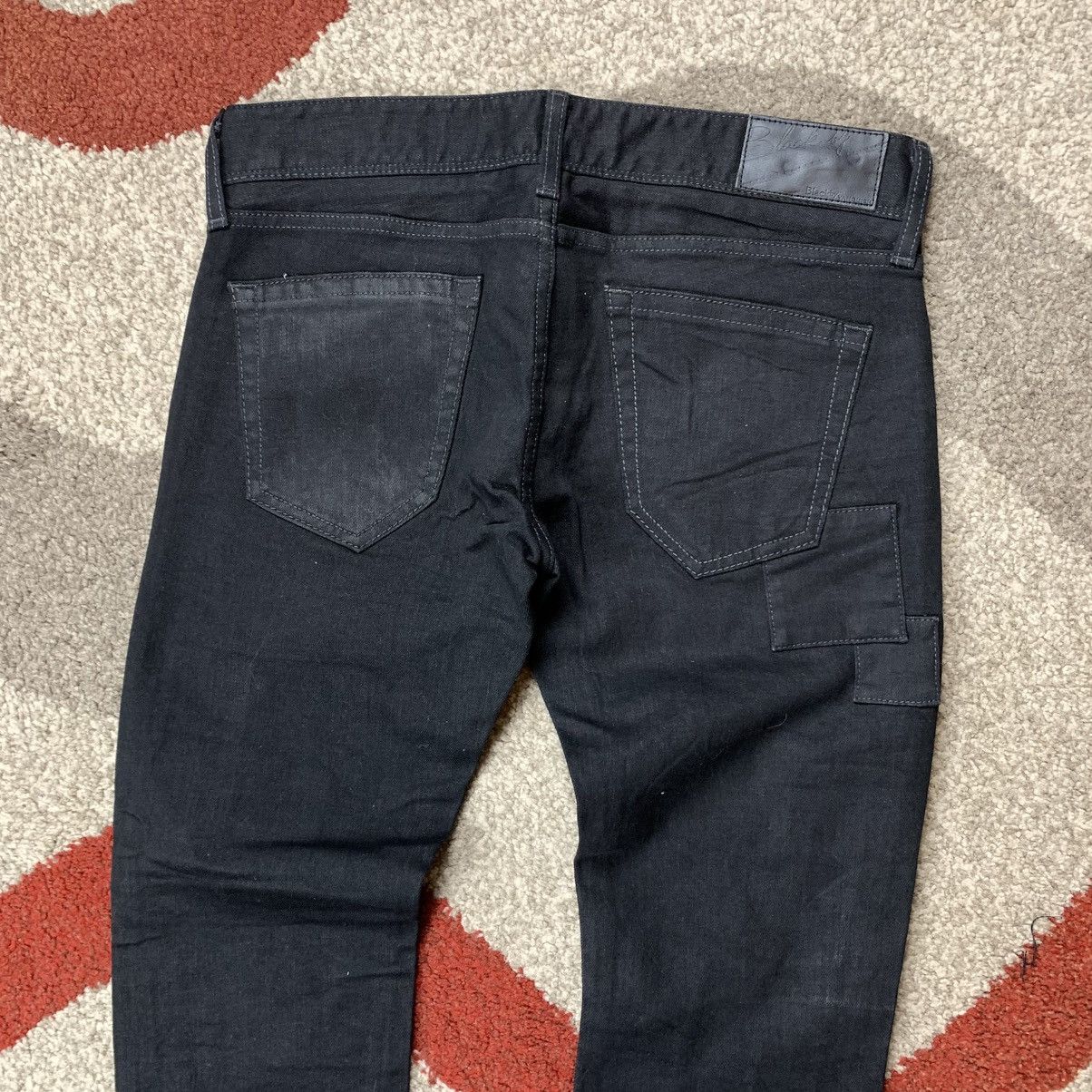 Vanquish Black By Vanquish Ripped Patchwork Skinny Jeans Size US 30 / EU 46 - 7 Thumbnail