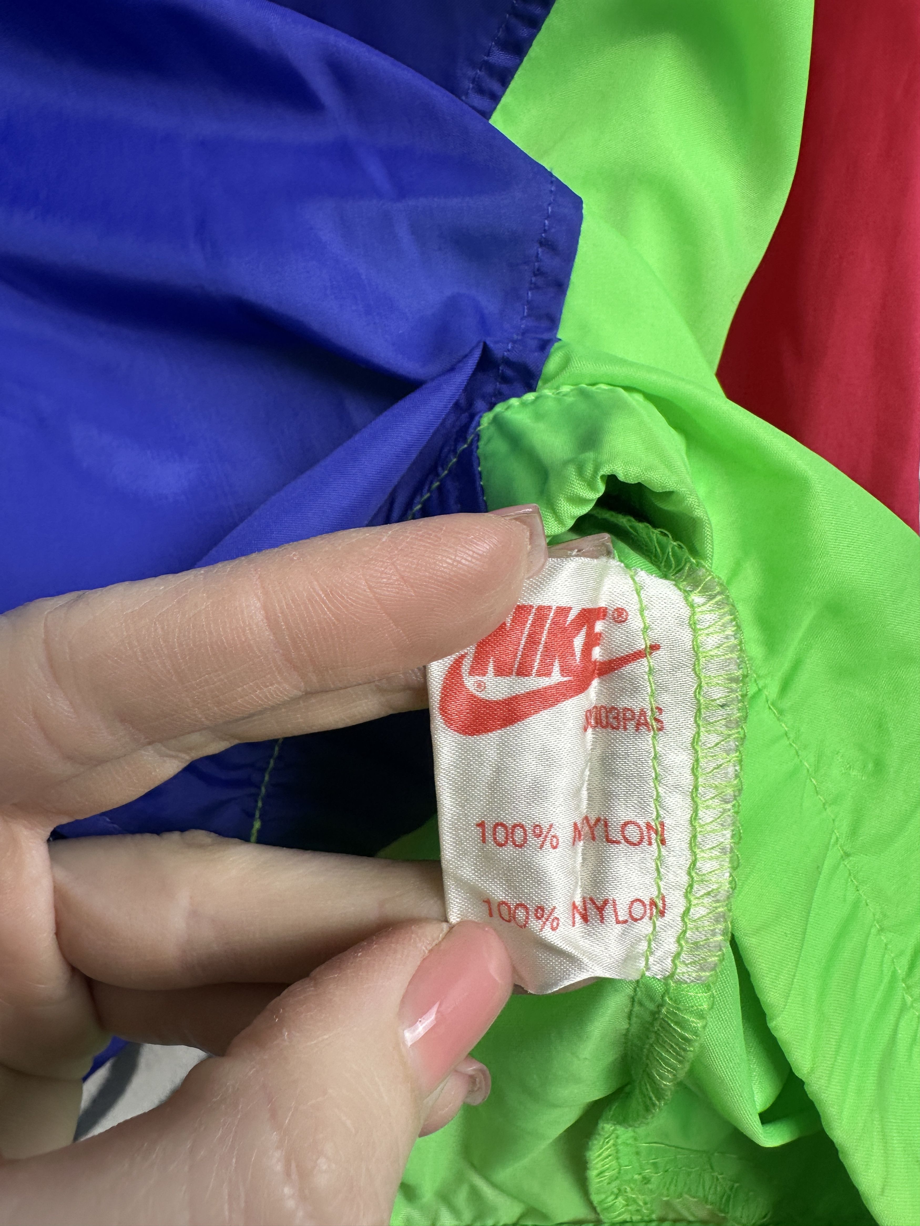 Nike Nike 90s Vintage Mens Nylon Jacket Big Logo Size US M / EU 48-50 / 2 - 10 Thumbnail