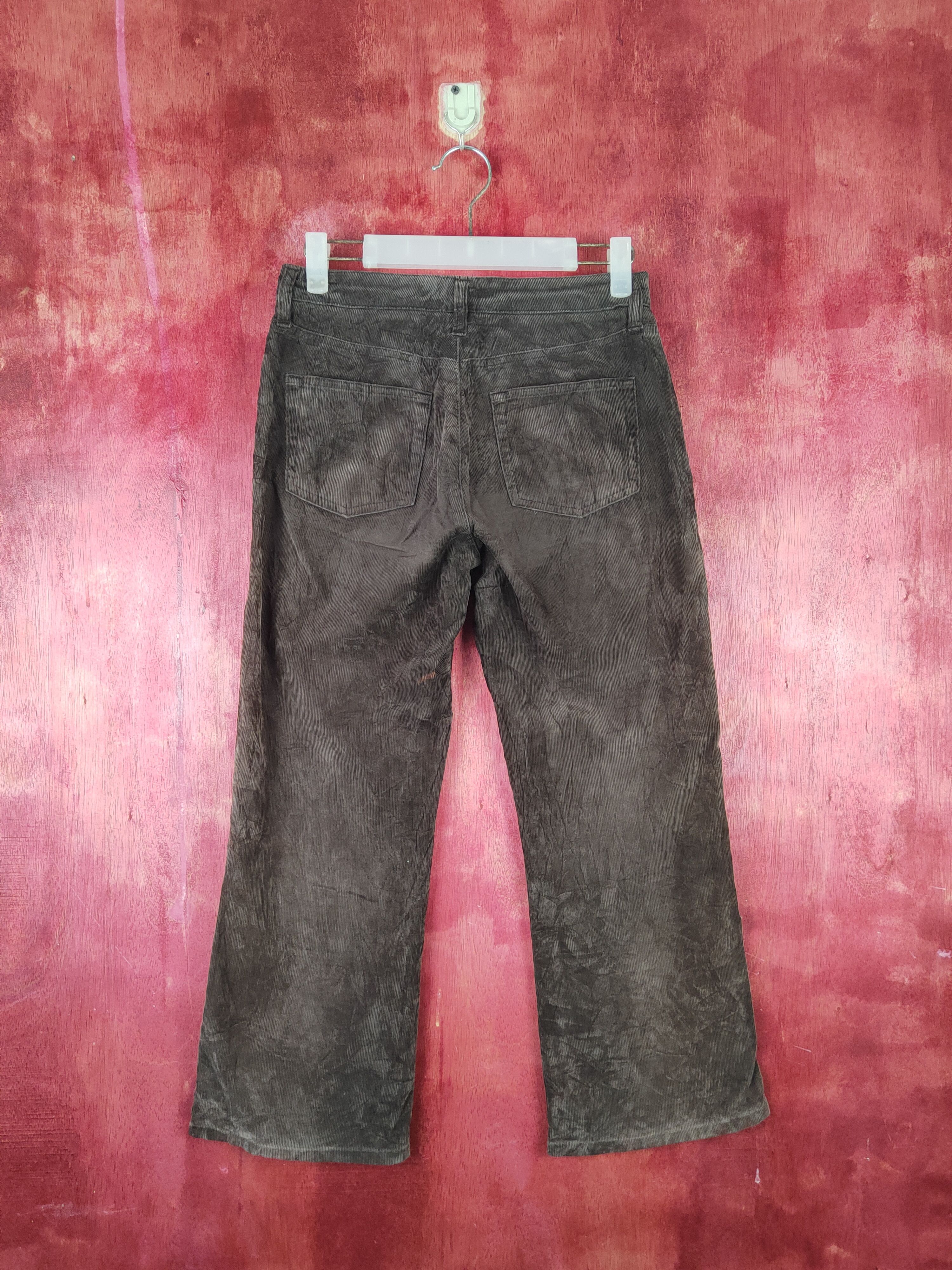 Uniqlo Uniqlo vintage Dark Brown japan Corduroy Pants #S1382 Size US 29 - 7 Thumbnail