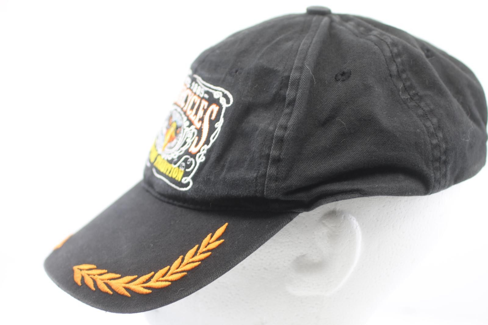 Billabong Vintage Motorcycle Cap “Old Time Tradition Eagle Patch Biker Size ONE SIZE - 3 Thumbnail