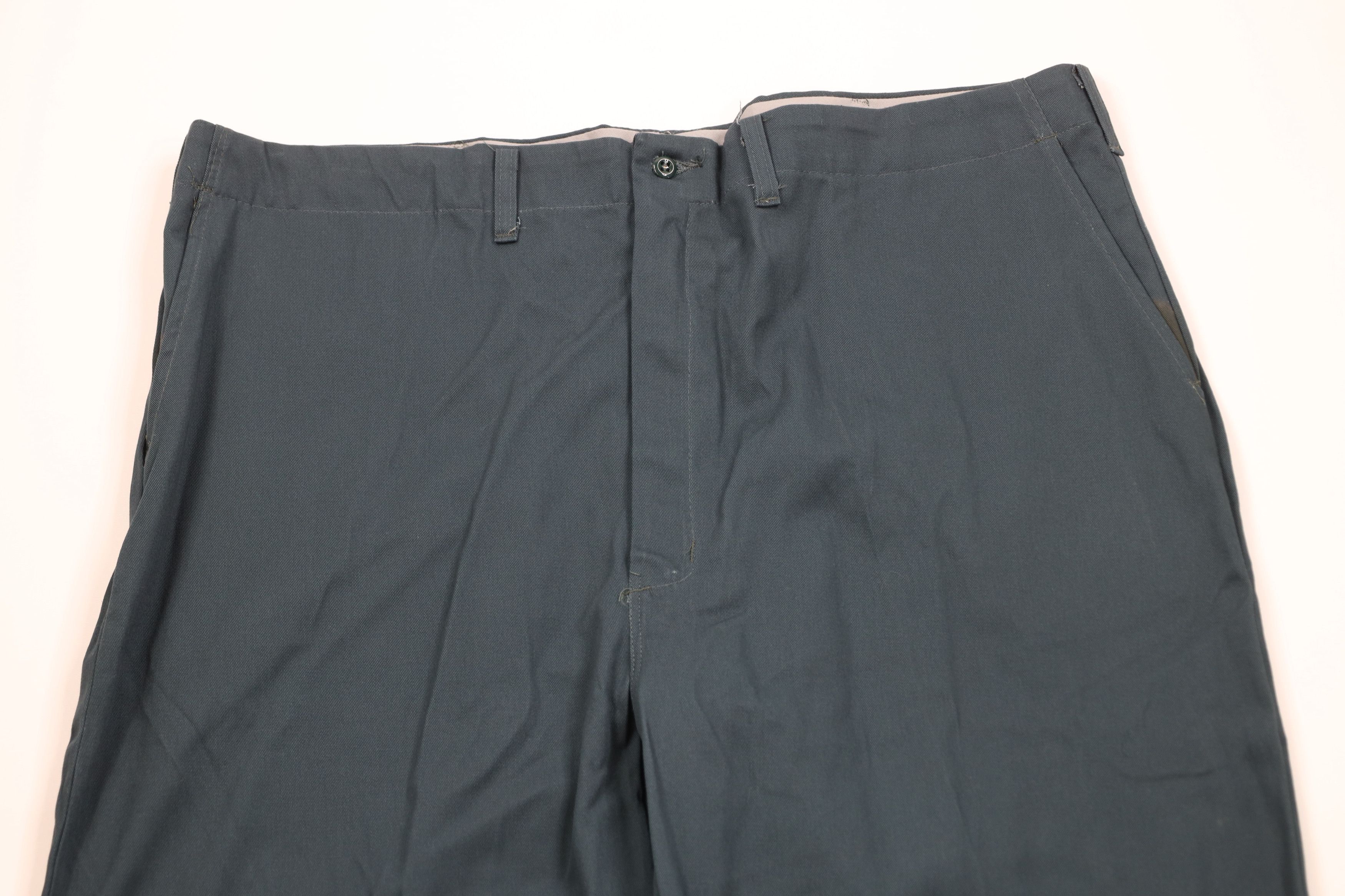 Vintage Deadstock Vintage 70s Streetwear Cotton Wide Leg Pants USA Size US 44 / EU 60 - 2 Thumbnail