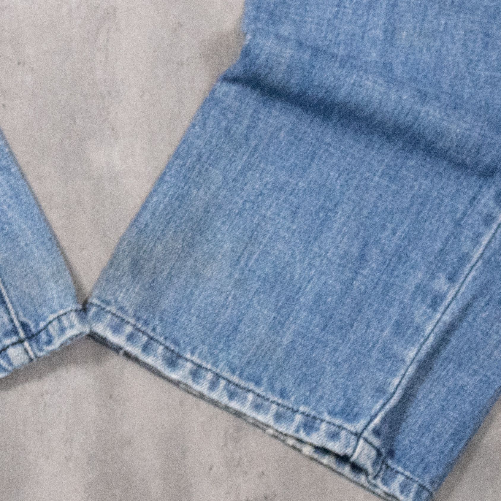 Vintage Y2K 2000's Circa Baggy Relax Crazy Midwash Denim Pant's Size US 32 / EU 48 - 6 Thumbnail