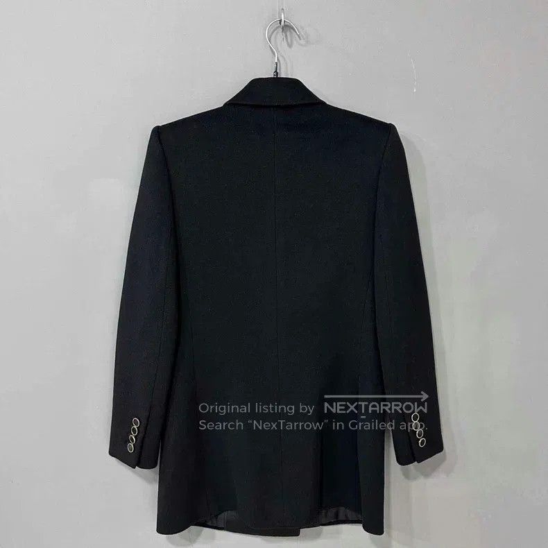 Saint Laurent Paris Saint Laurent Paris Black Smoking Jacket Size XXS / US 00 / IT 34 - 3 Thumbnail