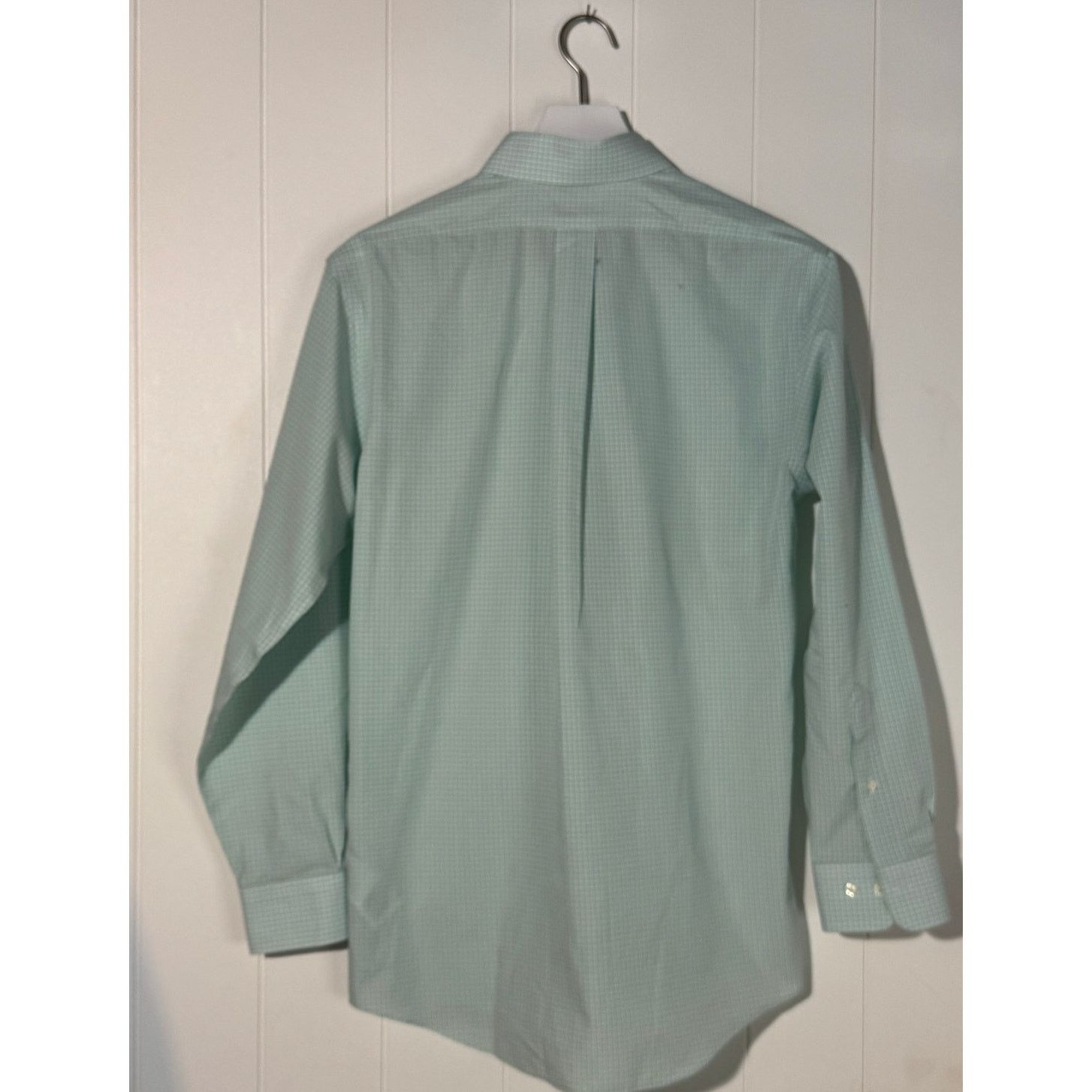 Brooks Brothers Brooks Brothers Regent Fit Green Gingham Dress Shirt 15 2/3 Size M / US 6-8 / IT 42-44 - 3 Thumbnail