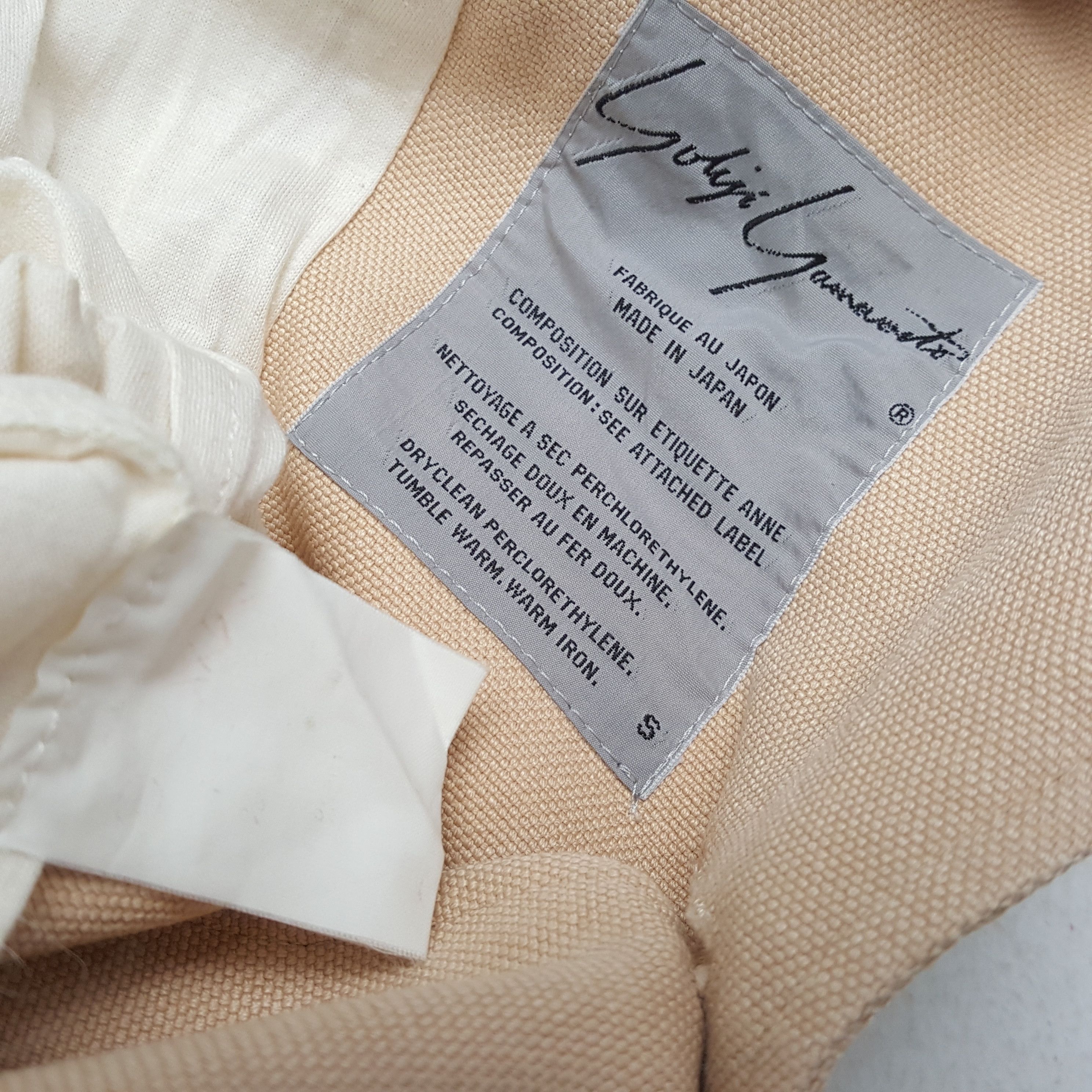 Designer × Vintage × Yohji Yamamoto YOHJI YAMAMOTO Fashion Japanese Designer Blazer Size 36R - 7 Thumbnail