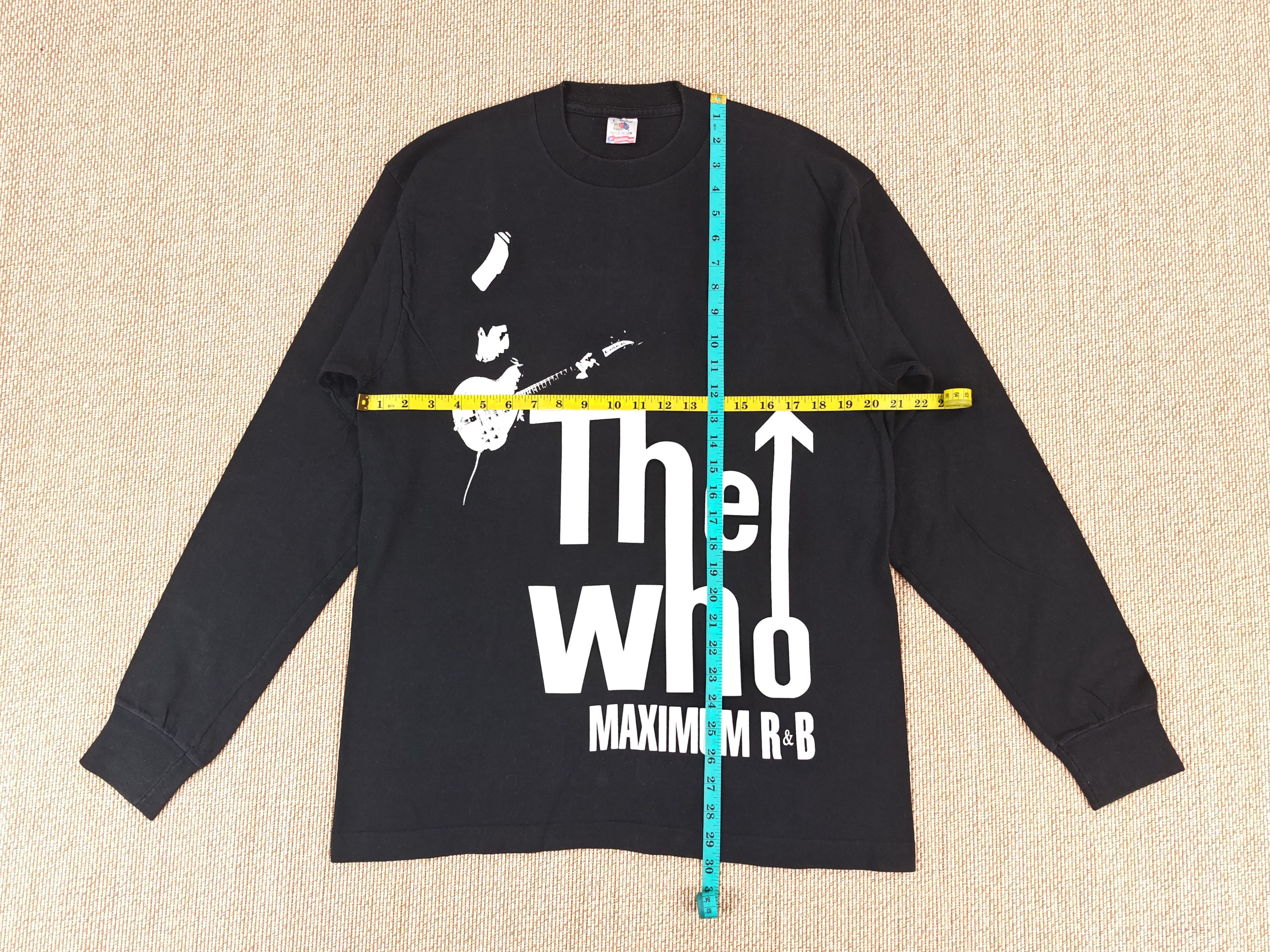 Vintage Vintage 1990s The Who Maximum RnB Long Sleeve Tee Size US L / EU 52-54 / 3 - 3 Thumbnail