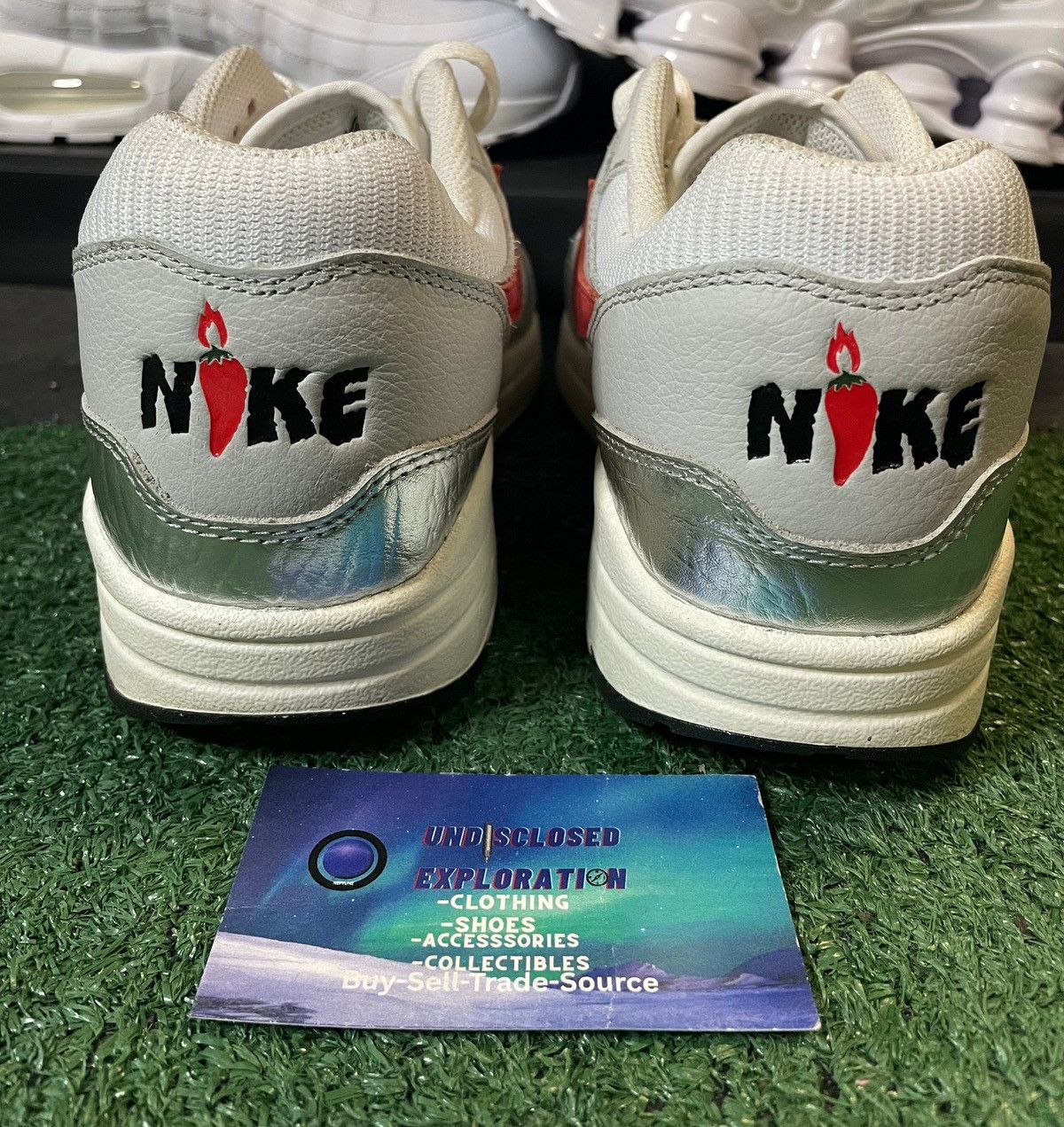 Nike Nike Air Max 1 premium hot sauce size 10men/11.5women Size US 10 / EU 43 - 5 Thumbnail