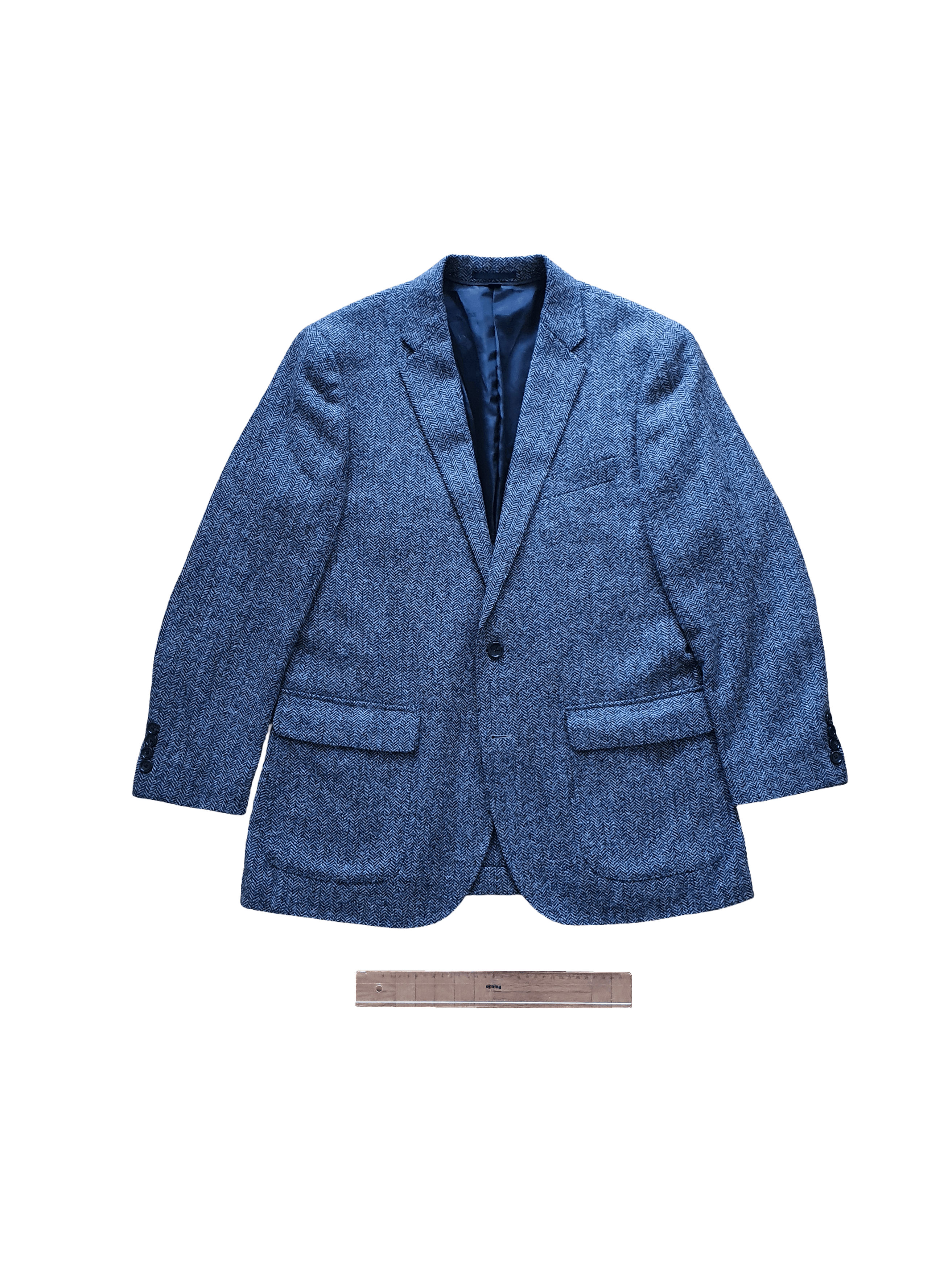 J.Crew LUDLOW Herringbone Blazer Sports Coat Jacket - MOON Fabric Size 42R - 1 Thumbnail