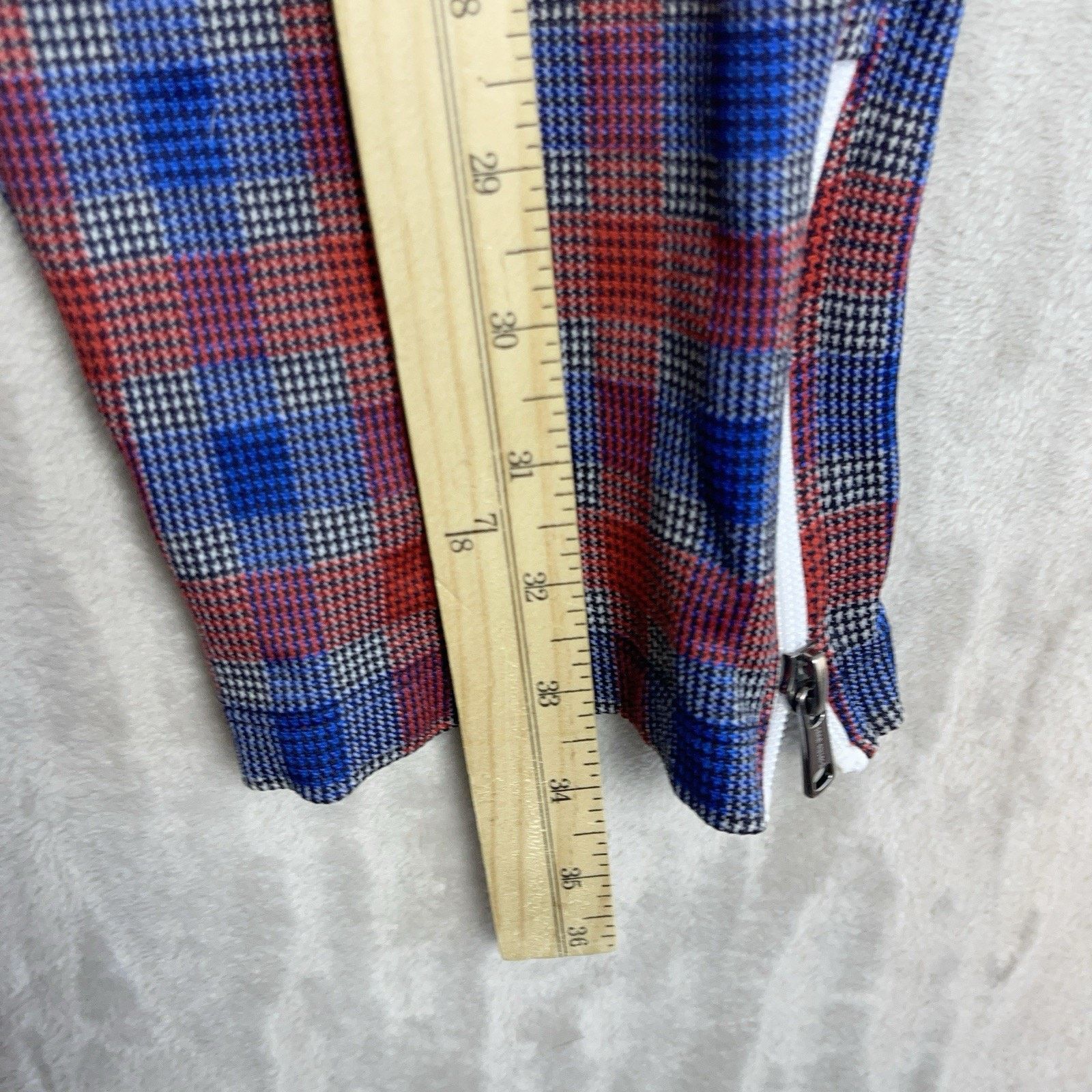 Todd Snyder Todd Snyder NY Plaid Tech Track Pants Tapered Zip Cuffs Med Size US 32 / EU 48 - 9 Thumbnail