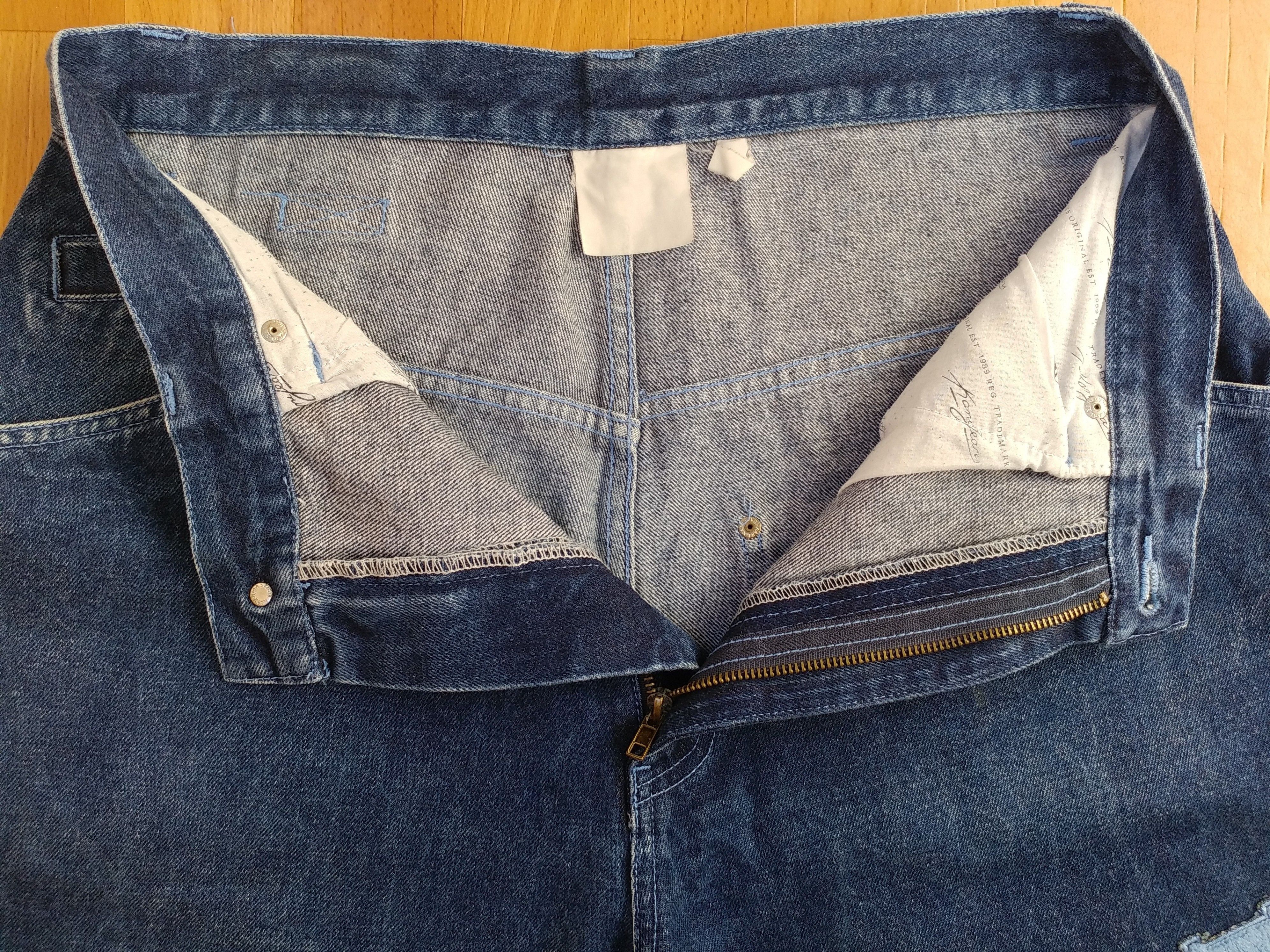 Karl Kani KARL KANI shorts, vintage hip hop baggy jeans, 90s size W 32 Size US 32 / EU 48 - 15 Thumbnail
