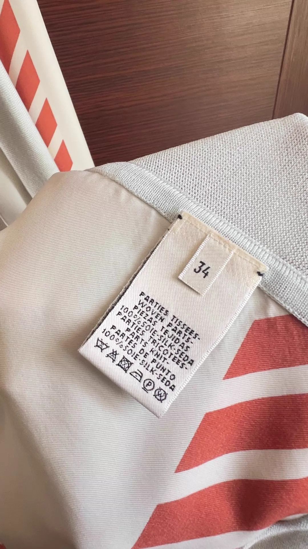 Hermes Hermes Women's Silk Long Cardigan Pale Blue 34 Size XS / US 0-2 / IT 36-38 - 6 Thumbnail