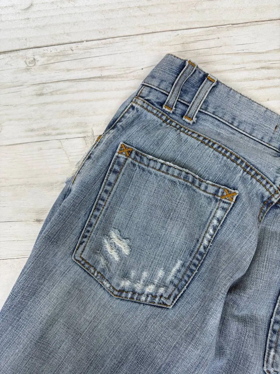 Dolce & Gabbana Vintage Dolce Gabbana Faded Distressed Denim Jeans Big Logo Size US 34 / EU 50 - 5 Thumbnail