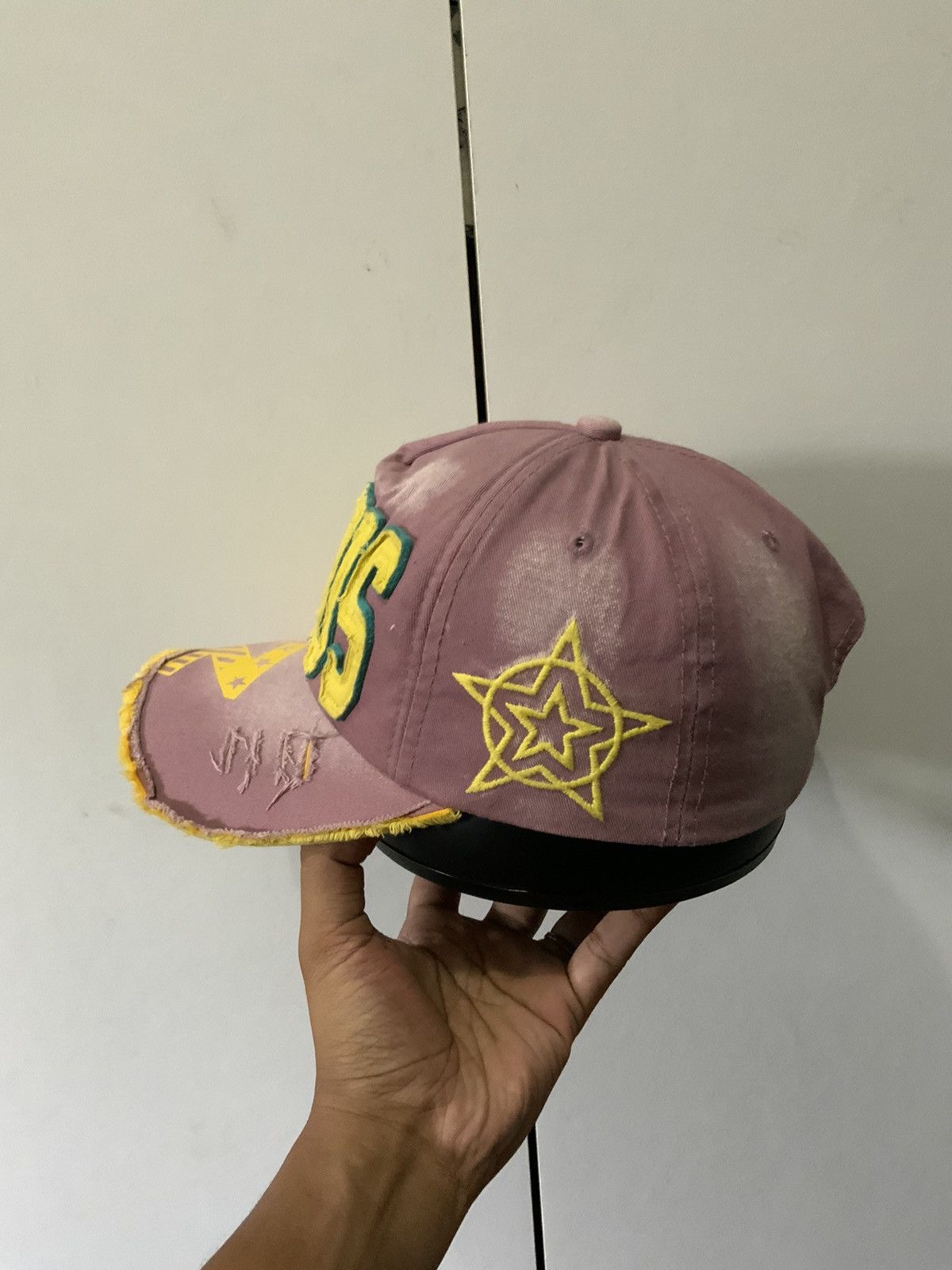 Japanese Brand Jzuus Distressed Fade Trucker Hat Size ONE SIZE - 2 Thumbnail