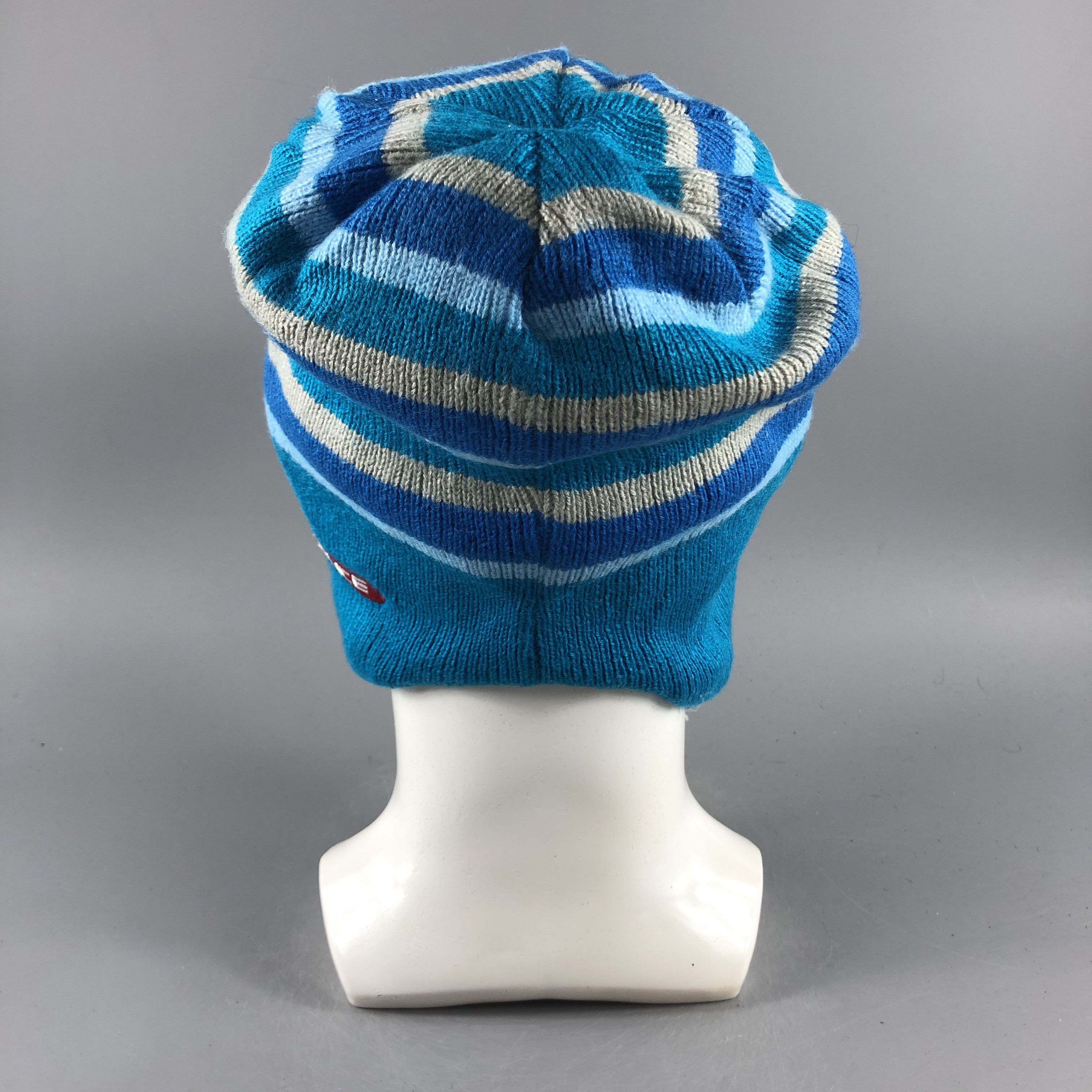 Japanese Brand × Vintage Fablice stripe Visor Beanie Snow Hat Snow Cap -D616 Size ONE SIZE - 2 Thumbnail