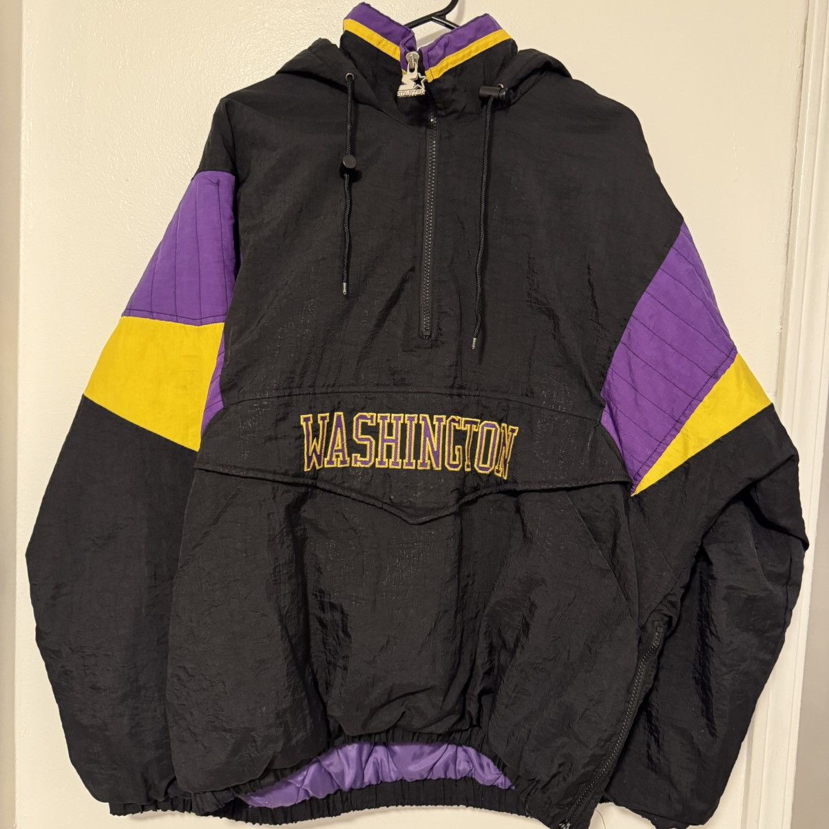 Starter Vintage Washington Huskies Starter Pullover Size US XL / EU 56 / 4 - 1 Thumbnail