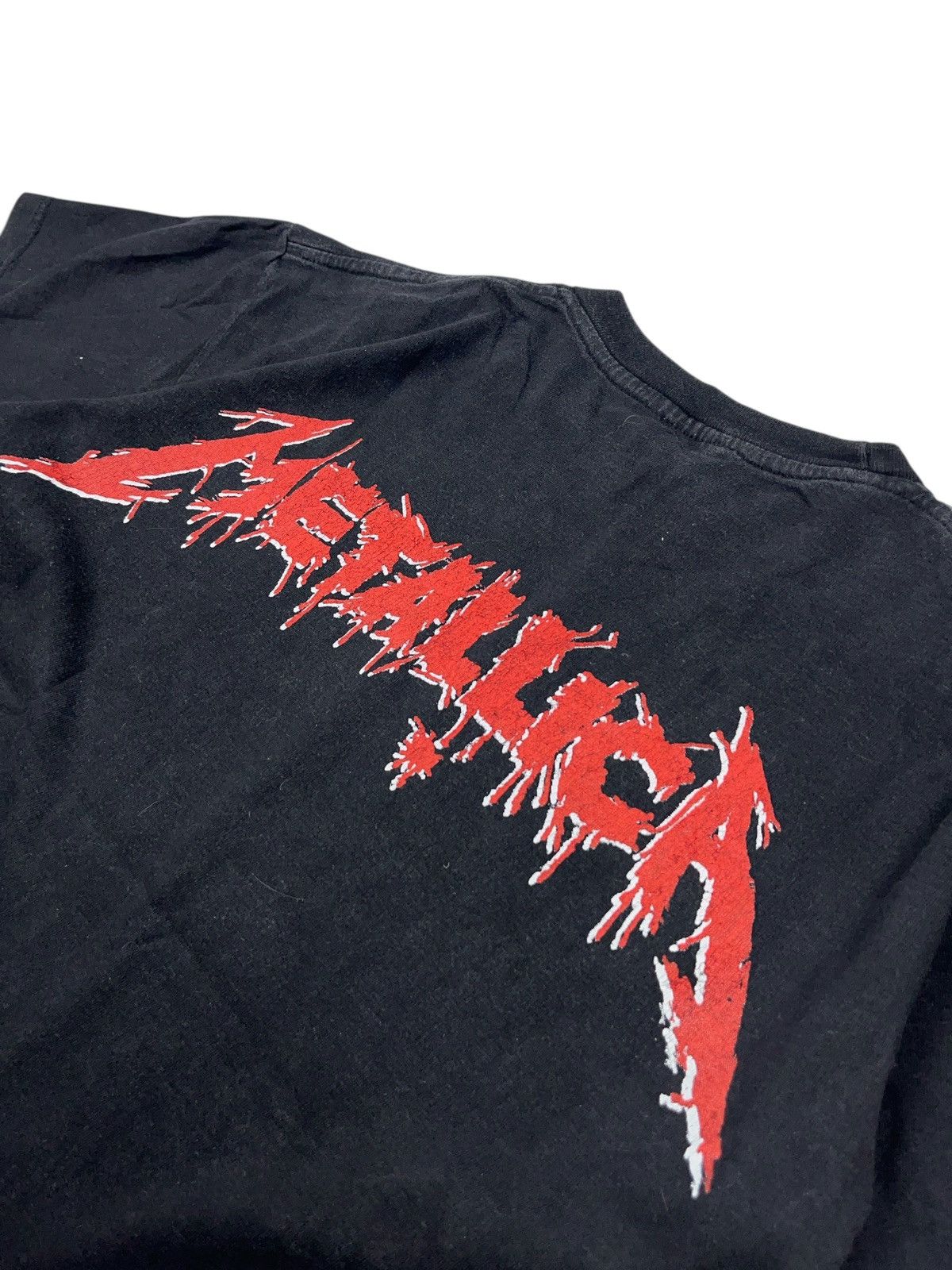 Band Tees × Metallica × Vintage Vintage Metallica AOP Ride The Lightning Bootleg T-shirt Size US S / EU 44-46 / 1 - 8 Thumbnail