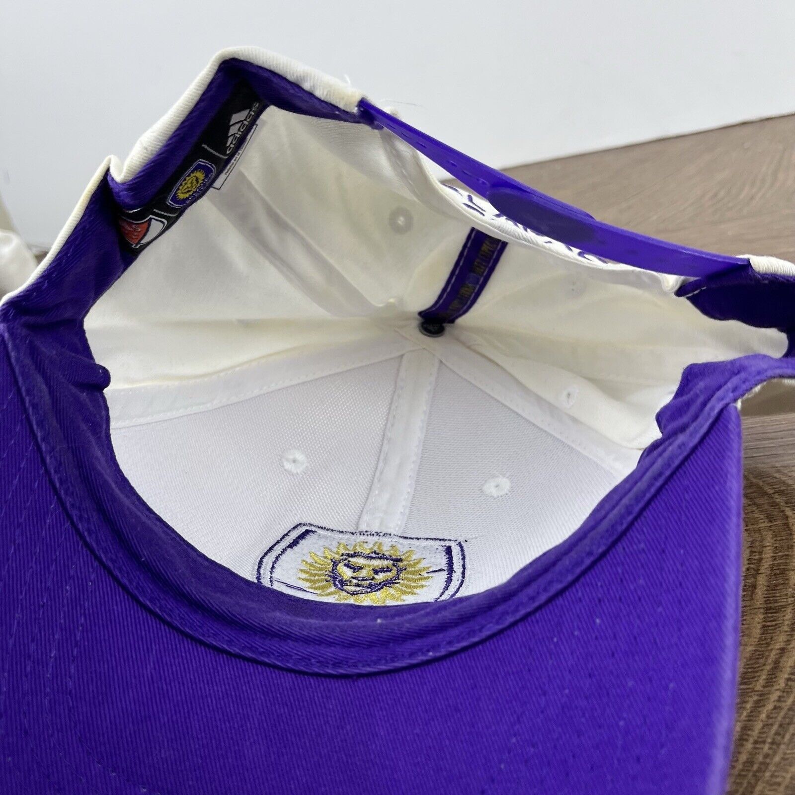Adidas Orlando City Adidas Hat Snapback Hat White Hat Adjustable Wh Size ONE SIZE - 17 Thumbnail
