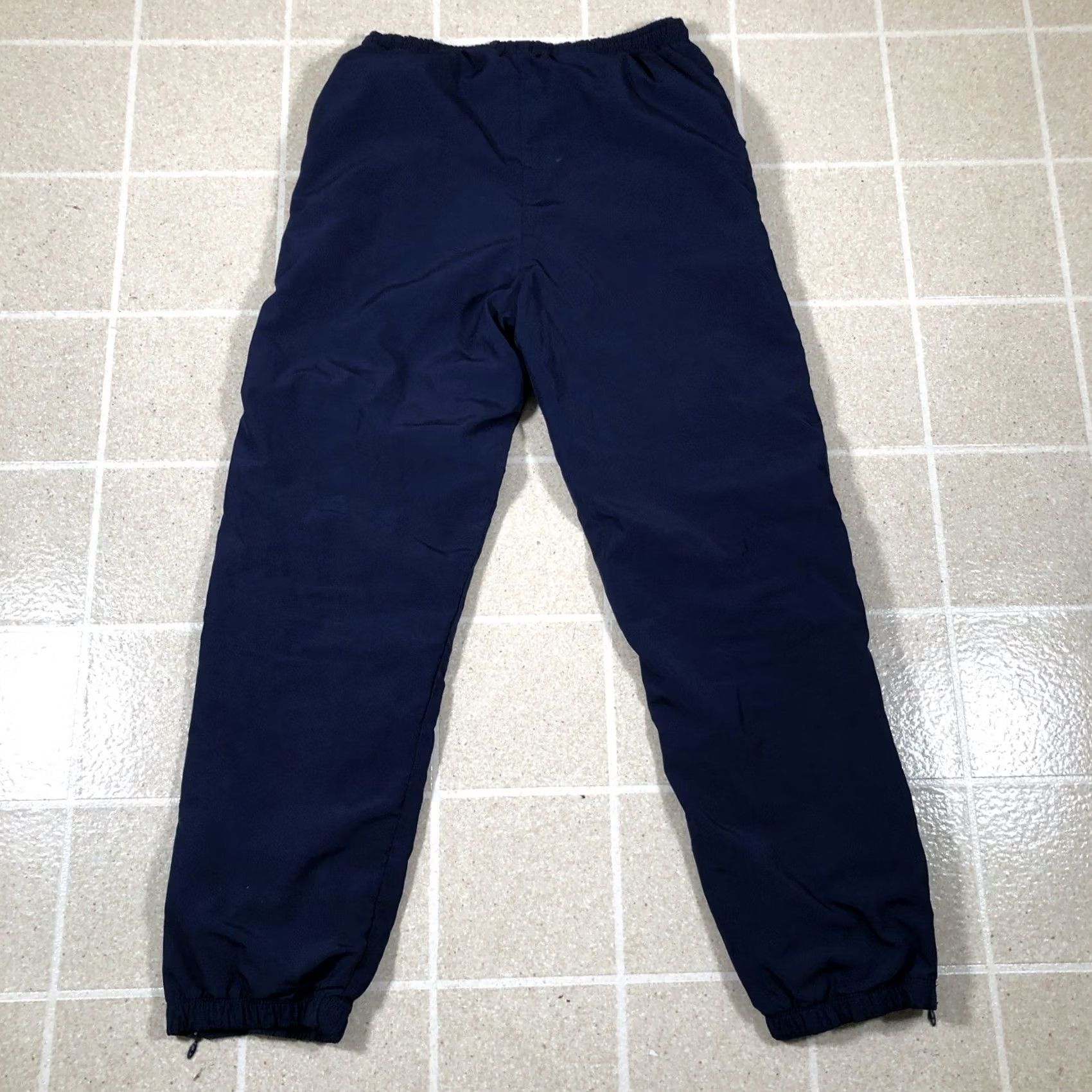 Adidas VINTAGE Adidas Blue Windbreaker Sweatpants Striped 90s Men's Small Pants Sweatpants Men XS? Size US 29 - 3 Thumbnail