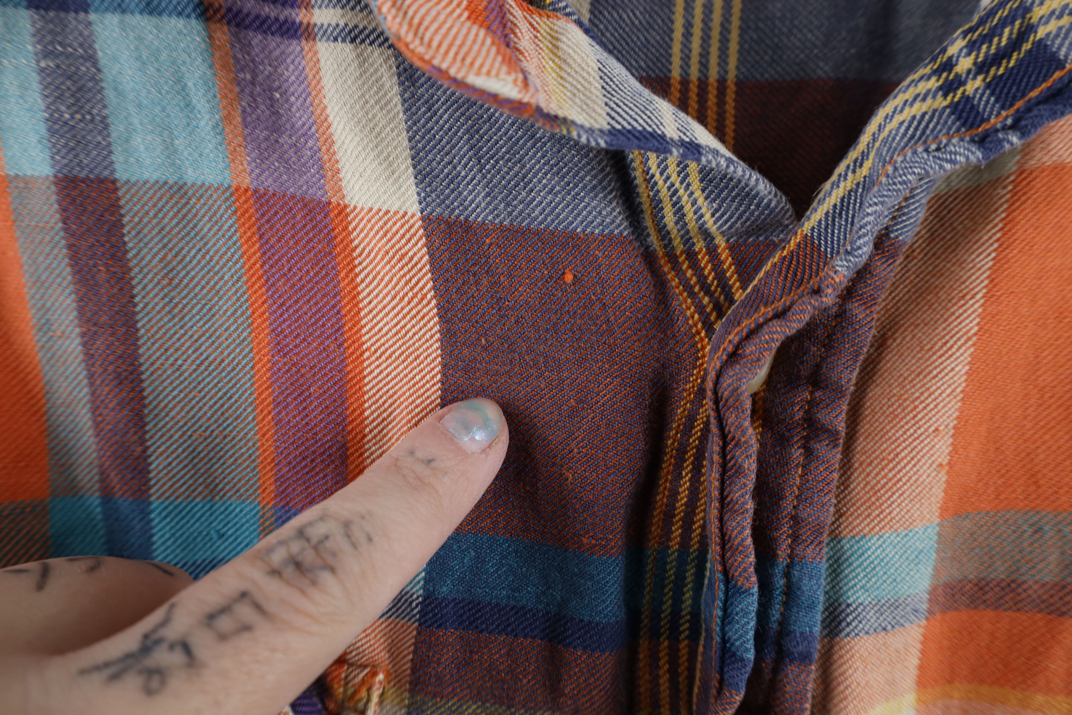 Polo Ralph Lauren Vintage 90s Ralph Lauren Madras Plaid Flannel Button Shirt Size US L / EU 52-54 / 3 - 5 Thumbnail