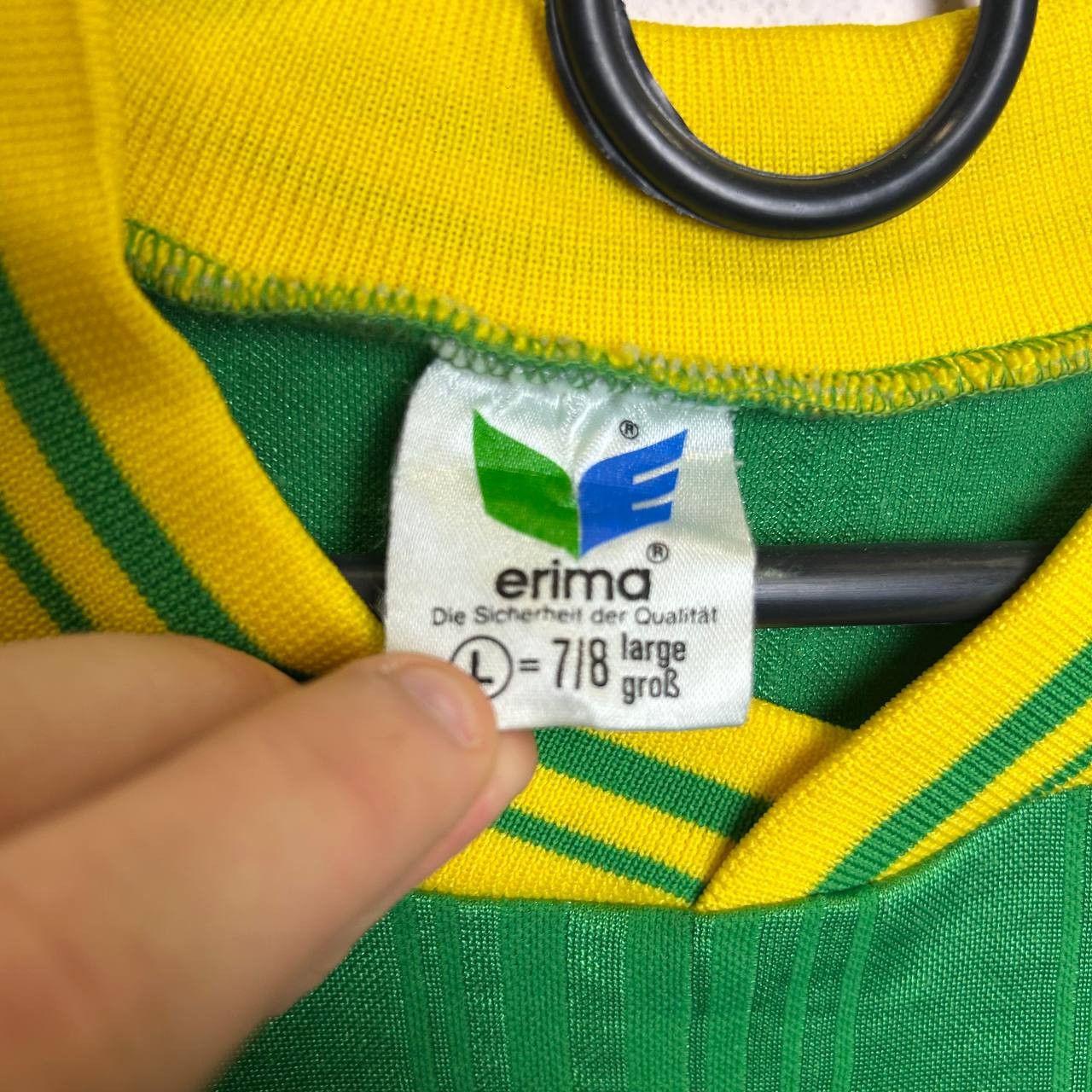 Erima Vintage 90s Erima 21 S.Winkler player soccer jersey Size US L / EU 52-54 / 3 - 6 Thumbnail