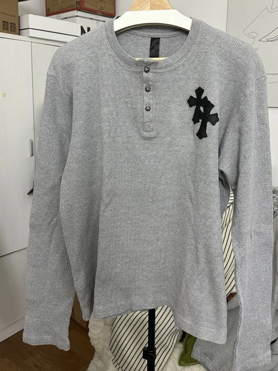 Pre-owned Chrome Hearts Shirt In Grey